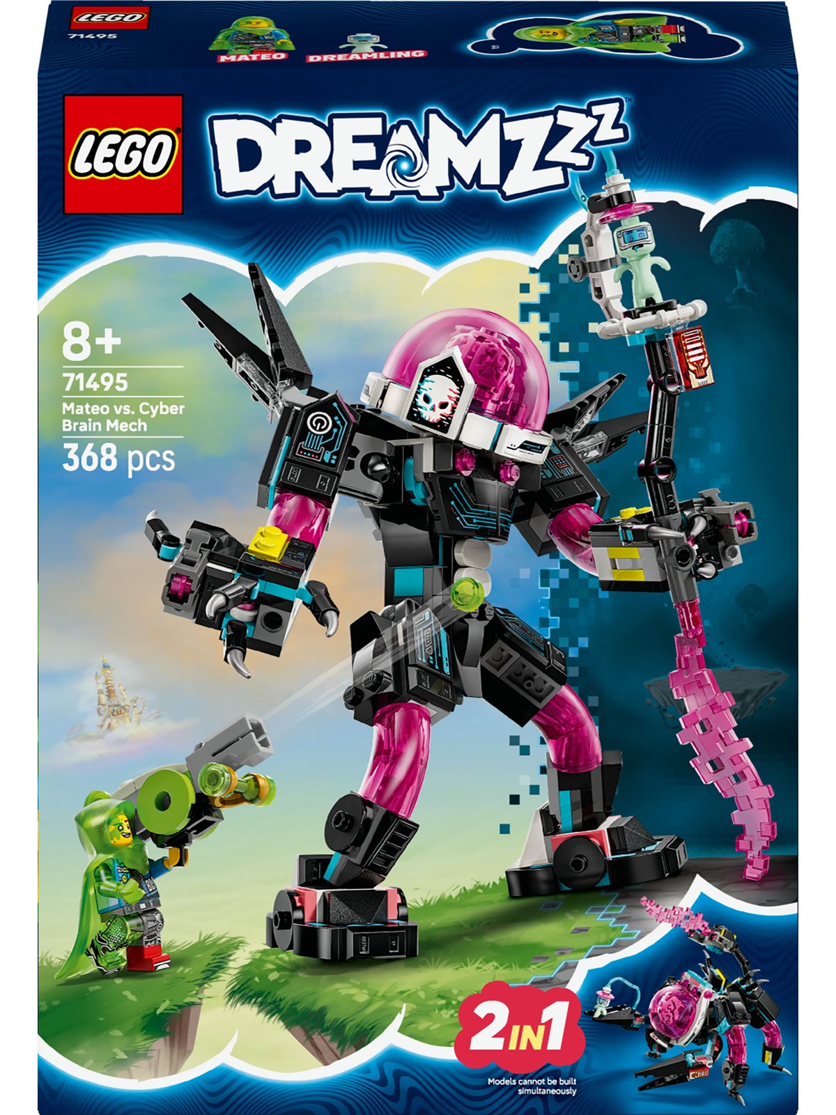 LEGO DREAMZzz 71495 Mateo mod cyberhjerne-mech
