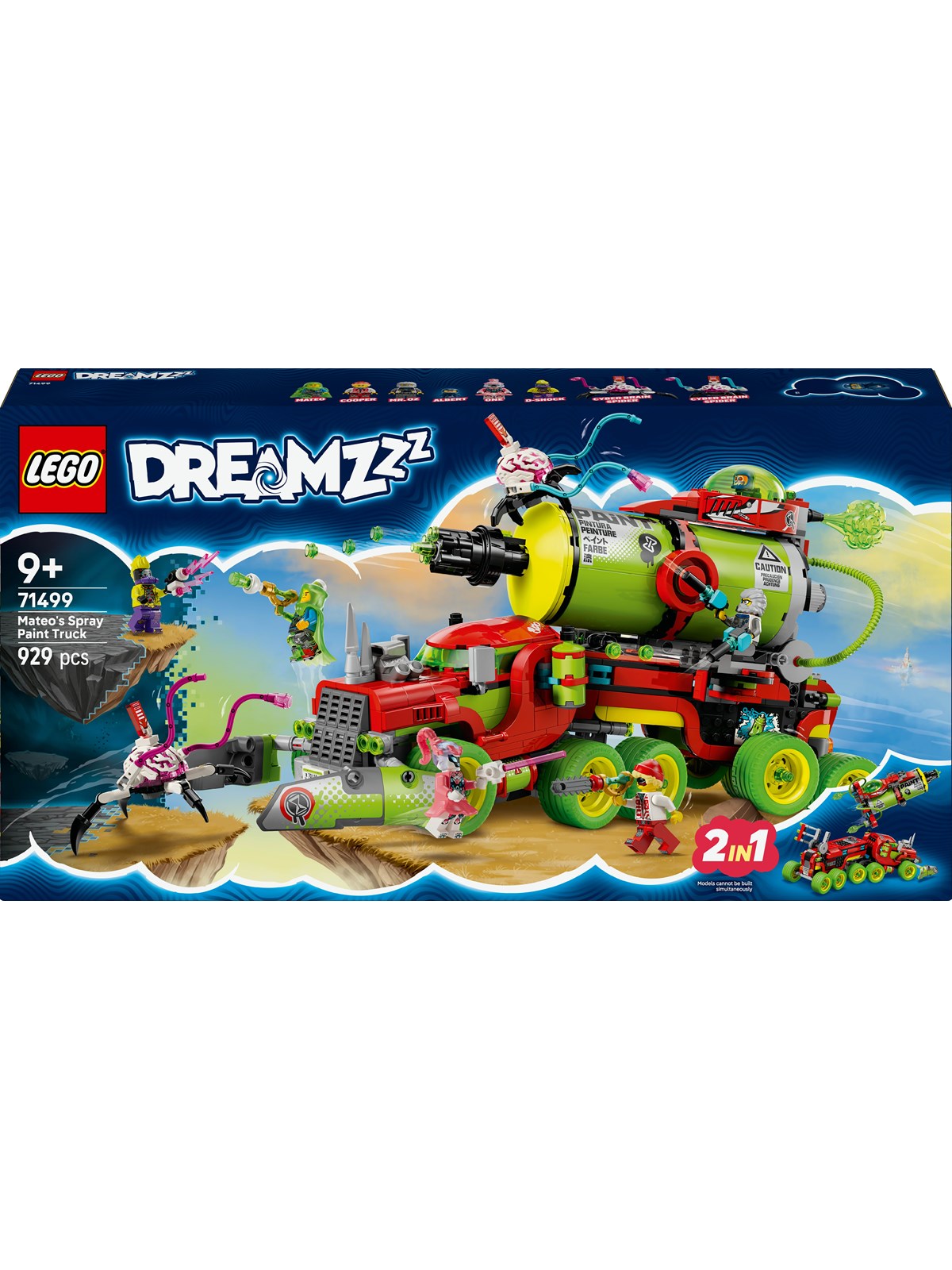 LEGO DREAMZzz 71499 Mateos spraydåsevogn