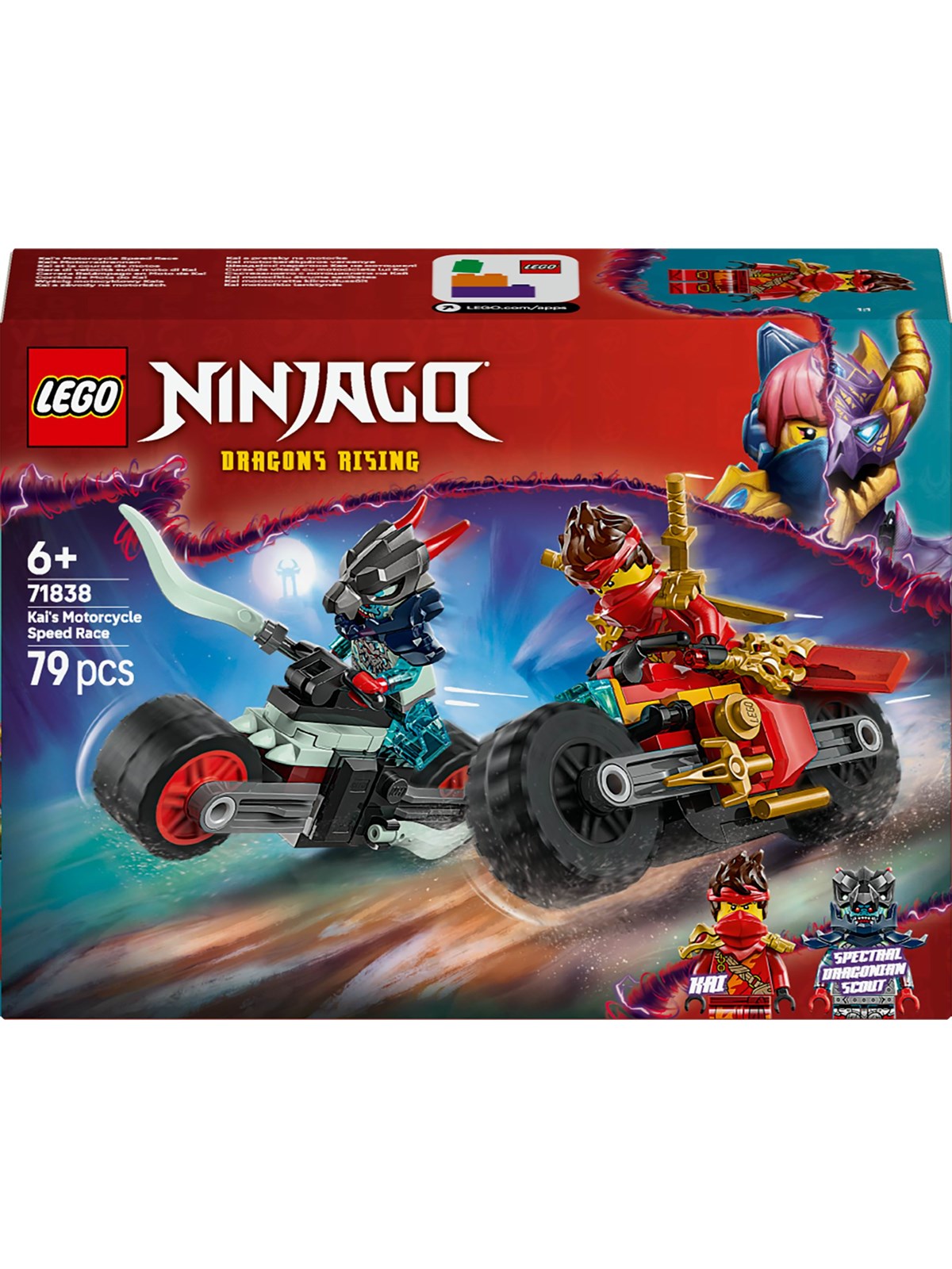 LEGO Ninjago 71838 Kais motorcykel-racerløb