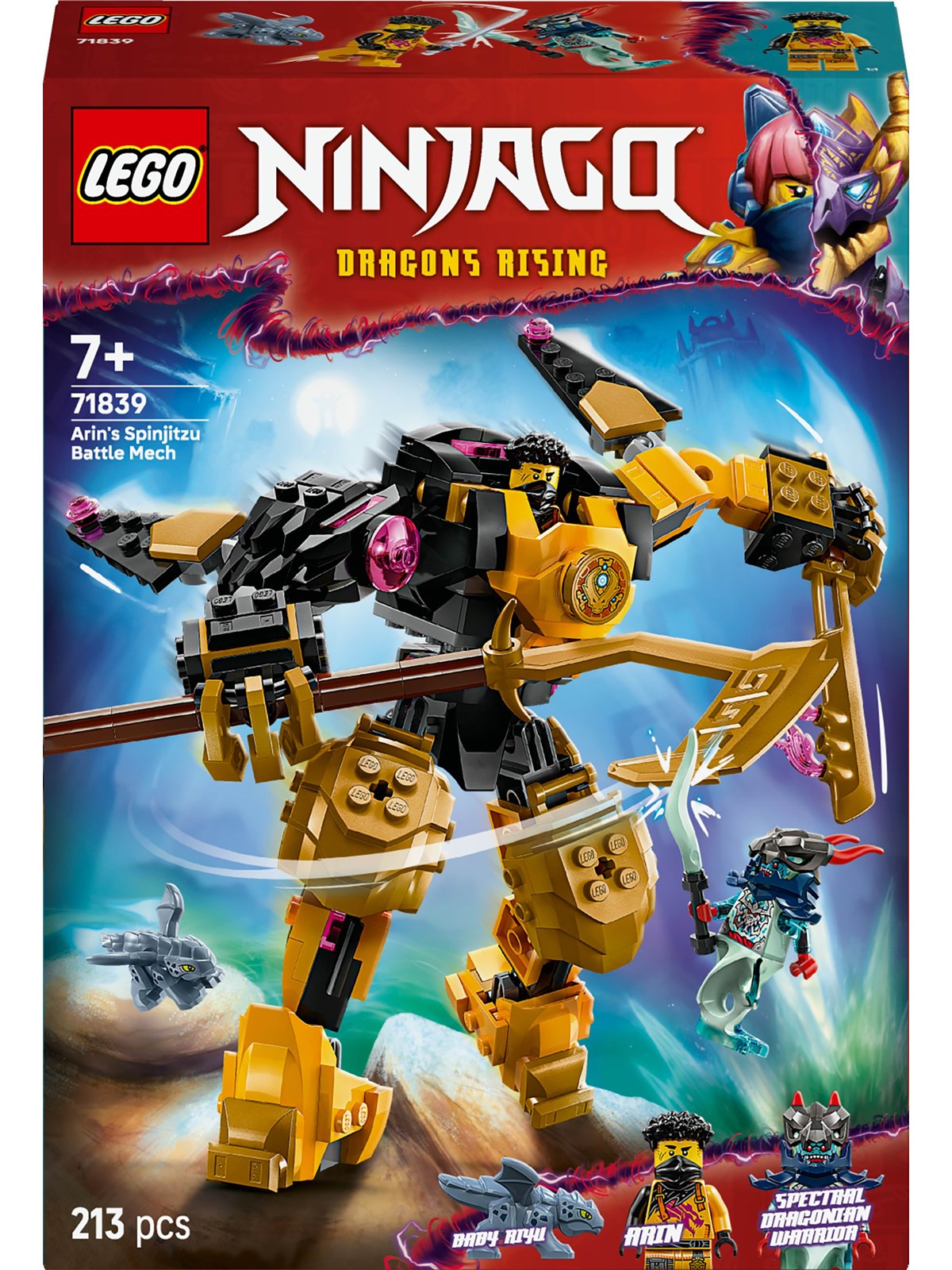 LEGO Ninjago 71839 Arins Spinjitzu-kamprobot