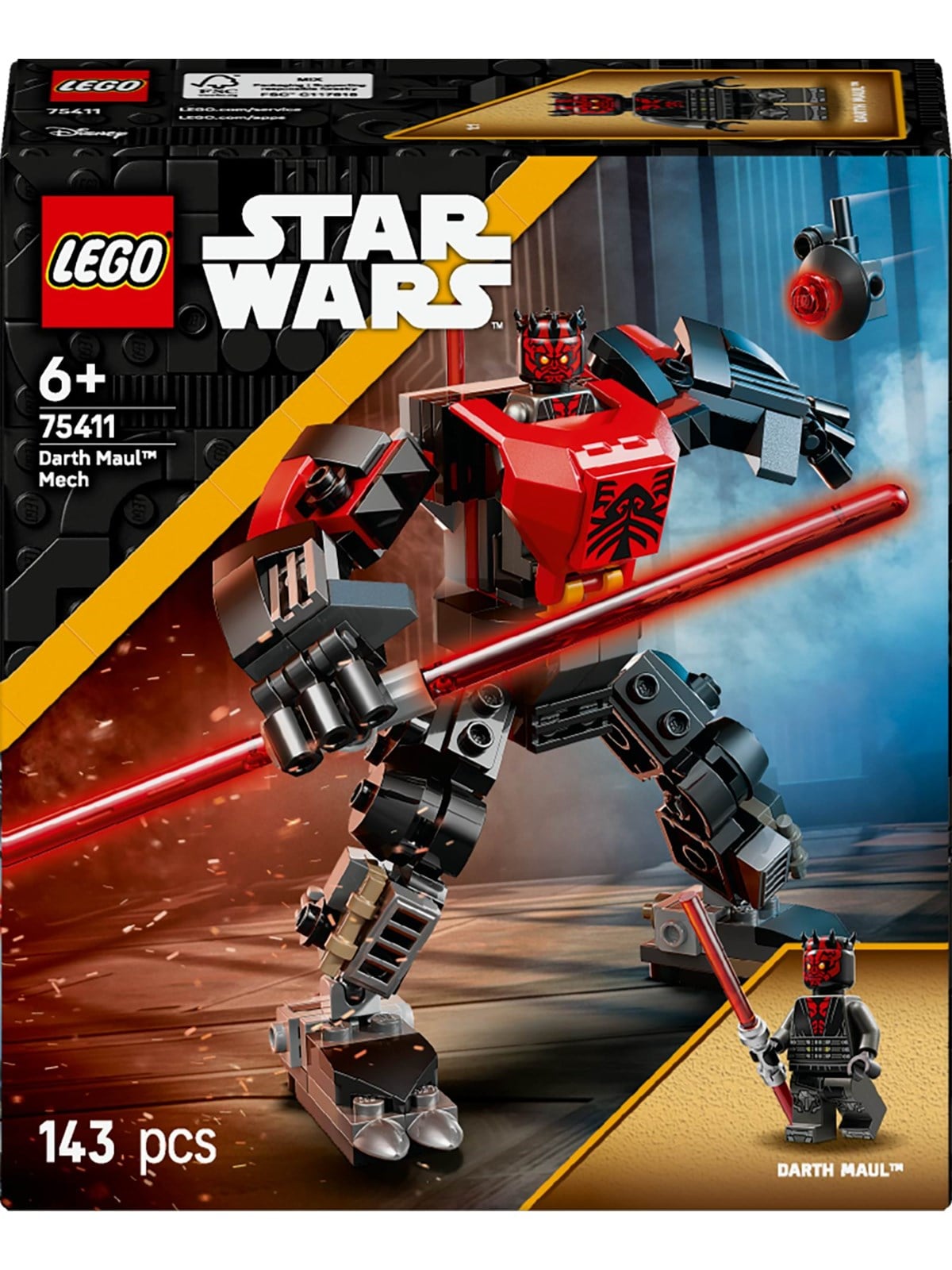 LEGO Star Wars 75411 Darth Maul -mech