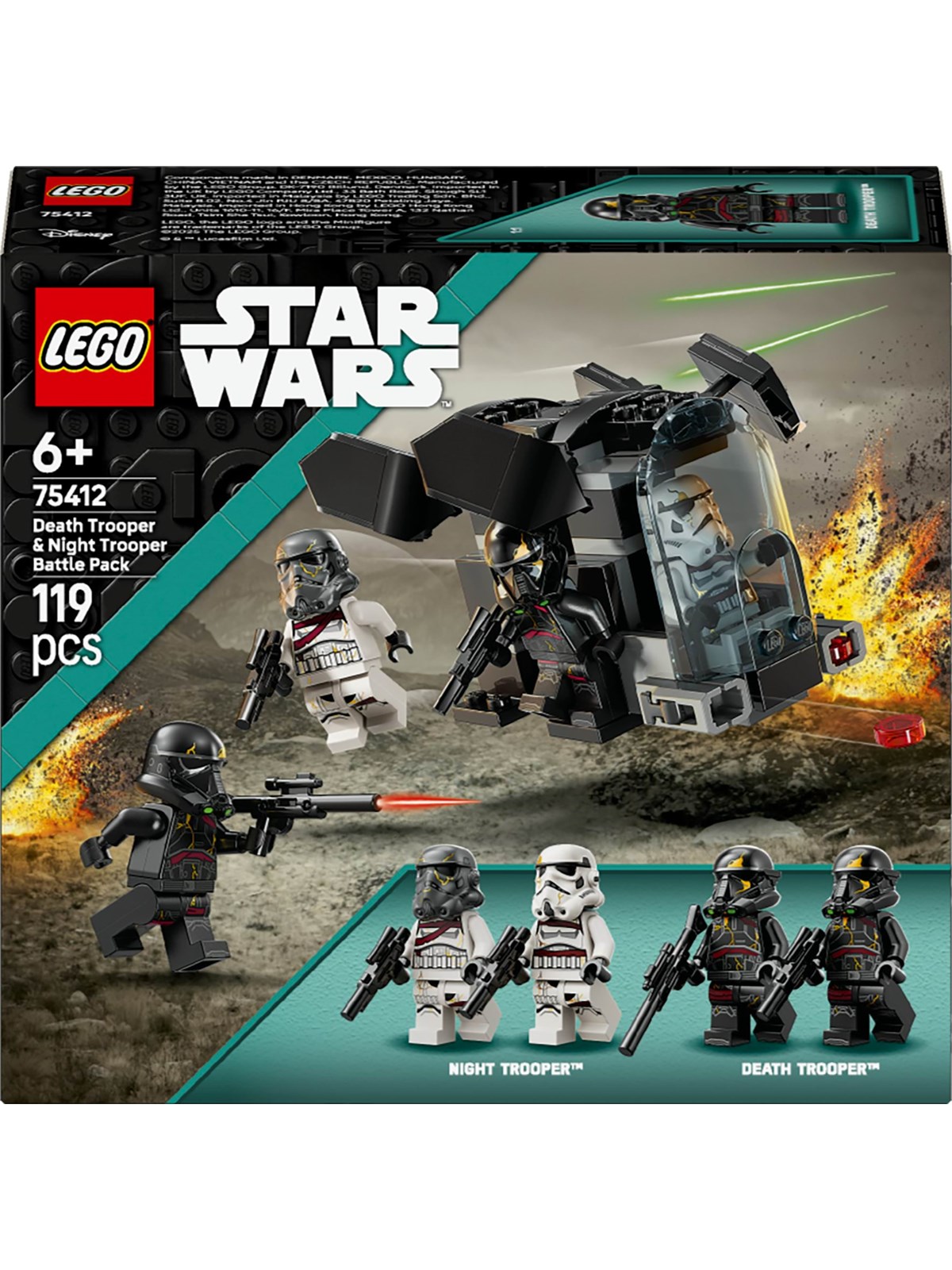 LEGO Star Wars 75412 Battle Pack med dødssoldater og natsoldater