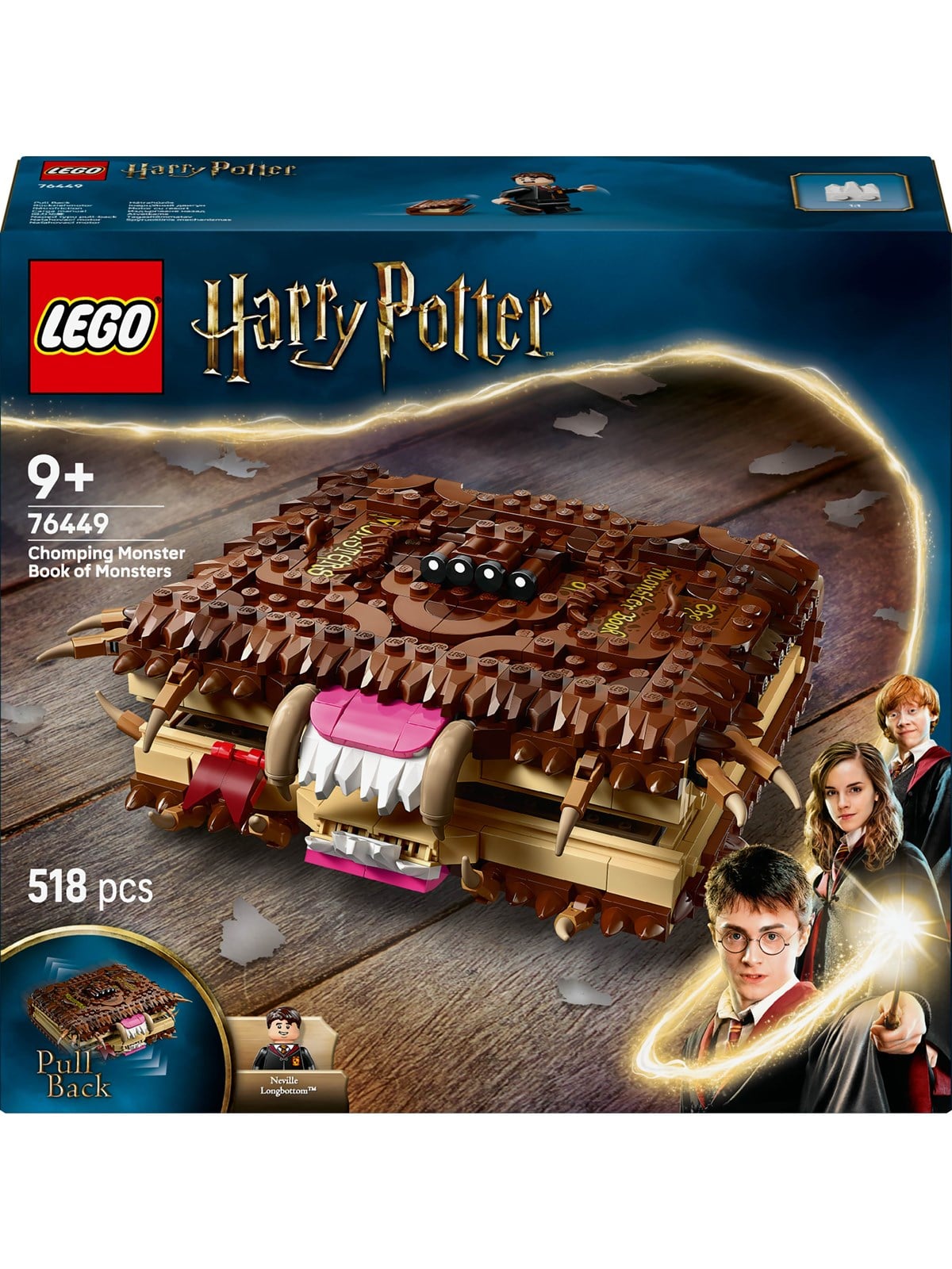 LEGO Harry Potter 76449 Bidende Store Monsterbog