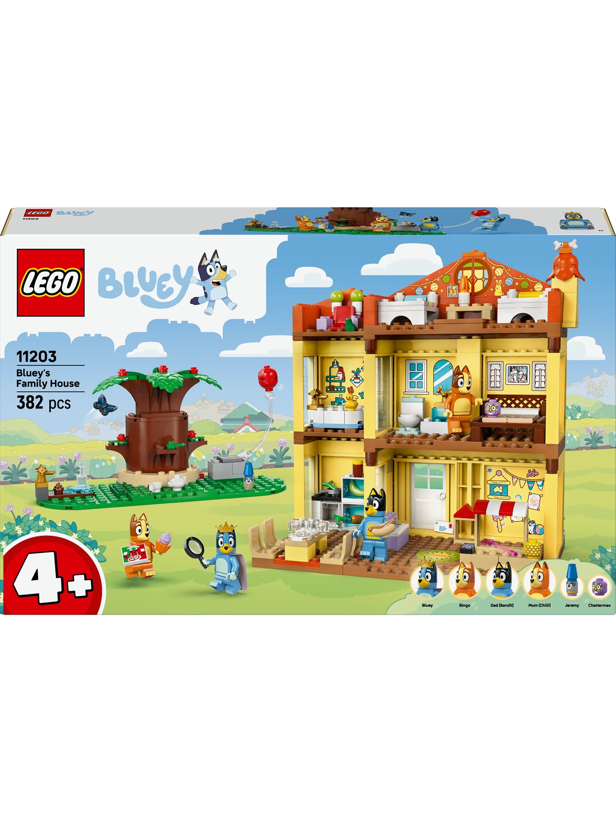 LEGO Bluey 11203 Blueys families hus