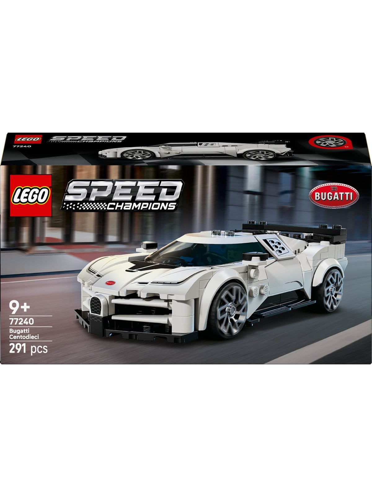 LEGO Speed Champions 77240 Bugatti Centodieci-hypersportsvogn