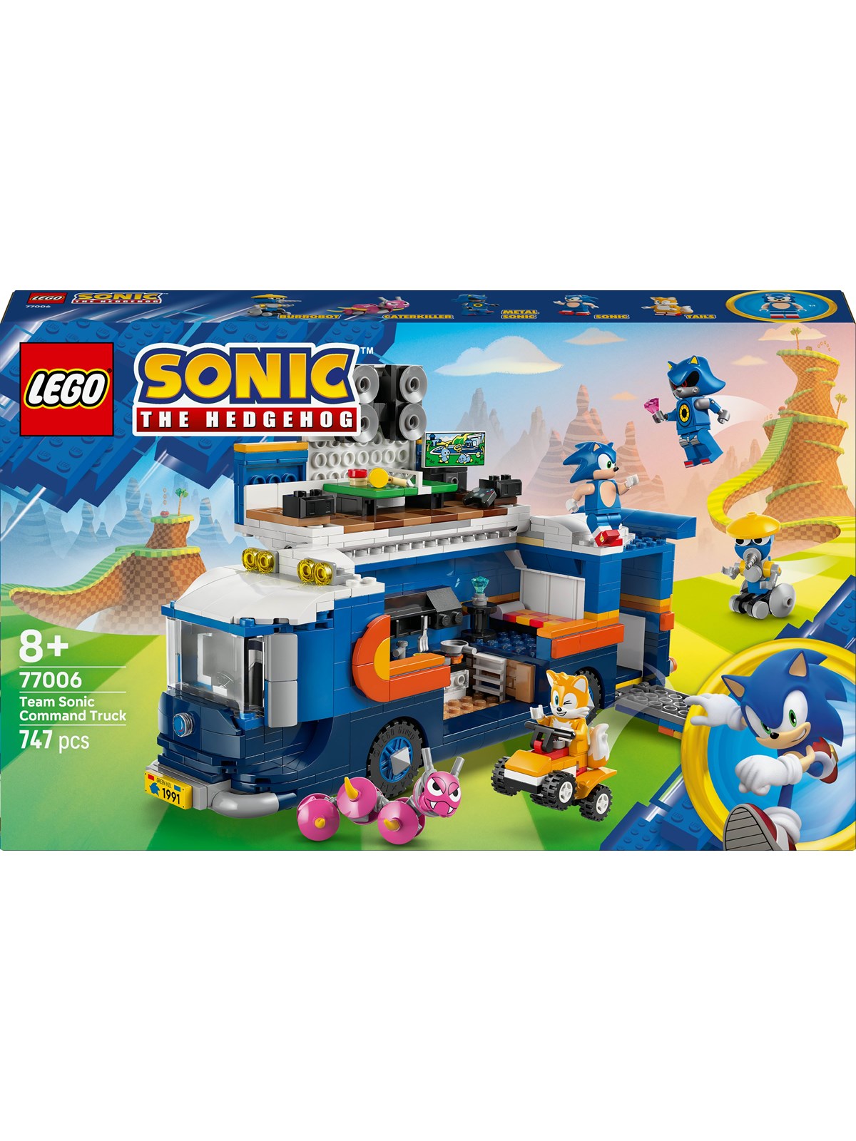 LEGO Sonic 77006 Team Sonics kommandovogn