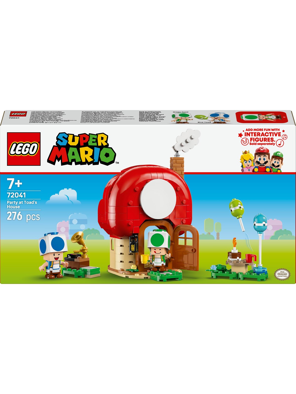 LEGO Super Mario 72041 Fest i Toads hus