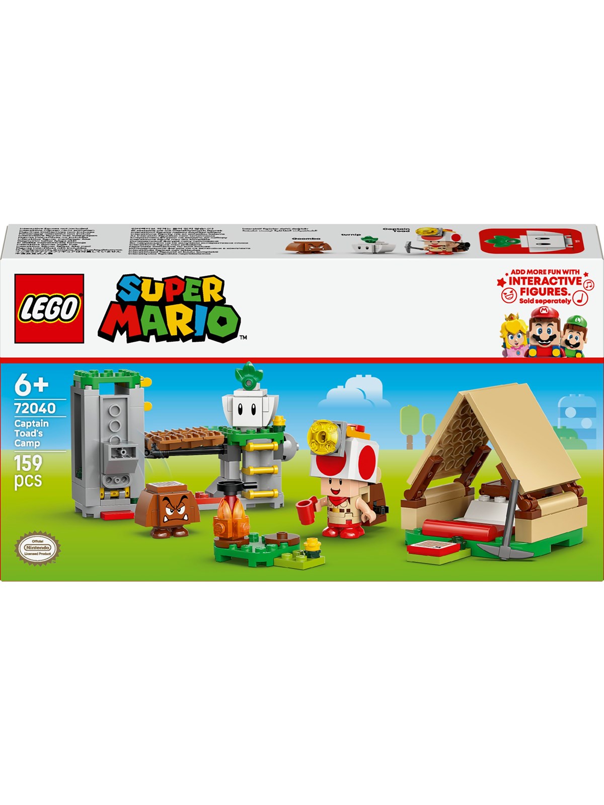 LEGO Super Mario 72040 Captain Toads lejr