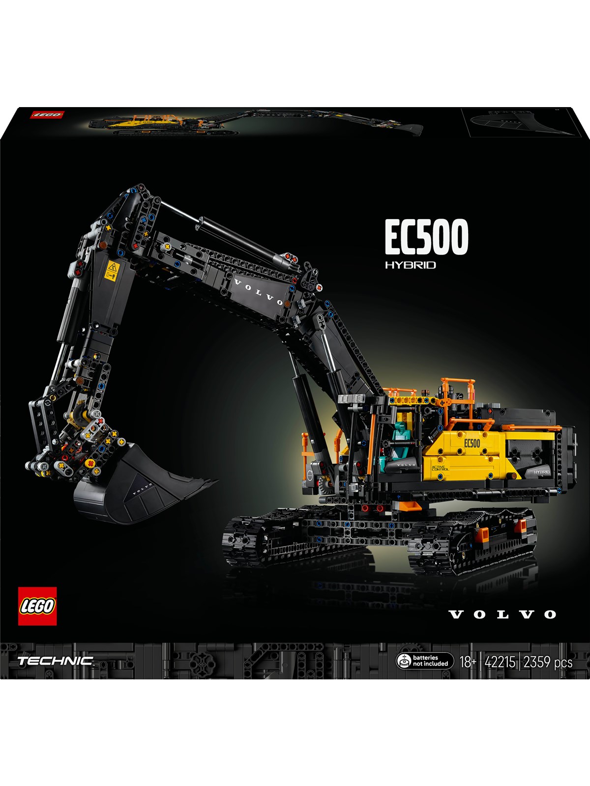 LEGO Technic 42215 Volvo EC500 Hybrid-gravemaskine