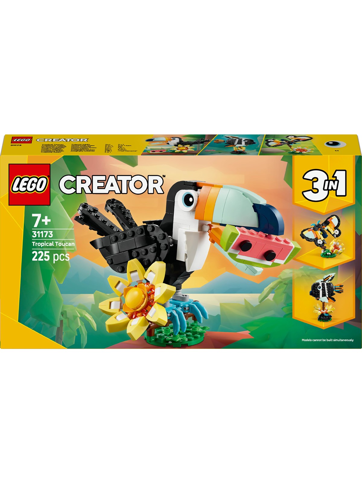 LEGO Creator 31173 Vilde dyr: Tropisk tukan