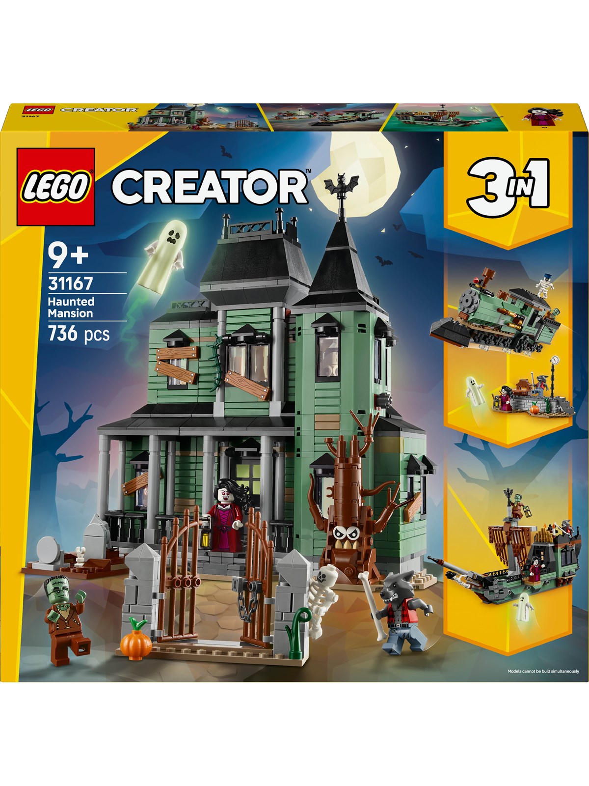 LEGO Creator 31167 Hjemsøgt palæ