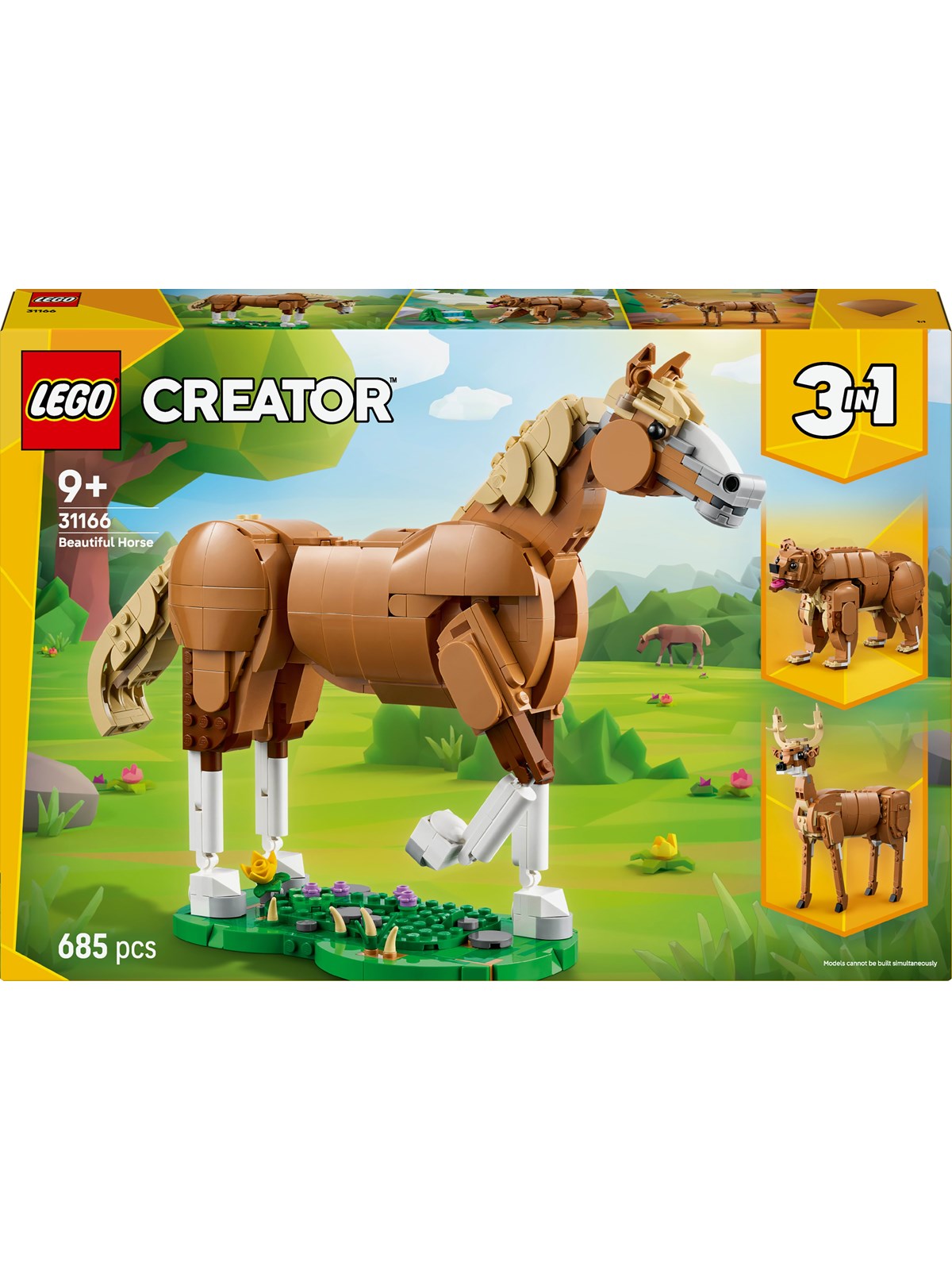 LEGO Creator 31166 Smuk hest