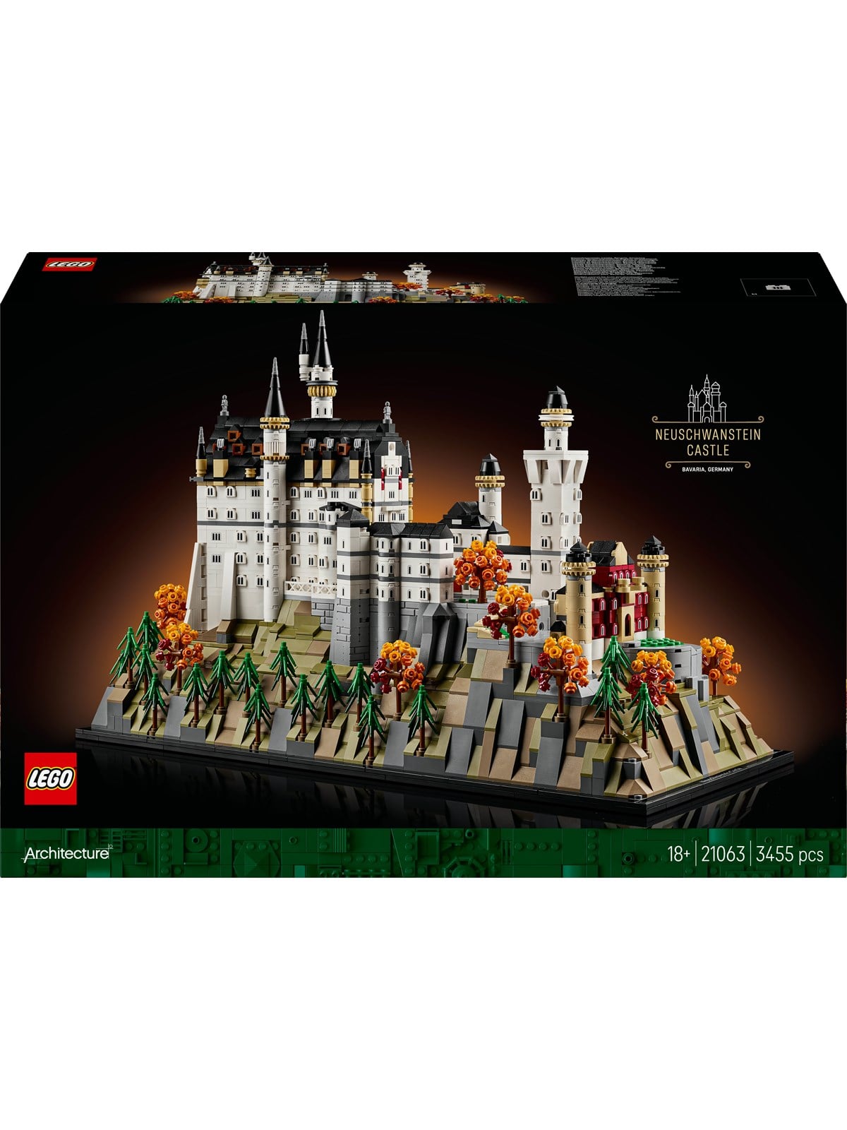 LEGO Architecture 21063 Neuschwanstein Slot