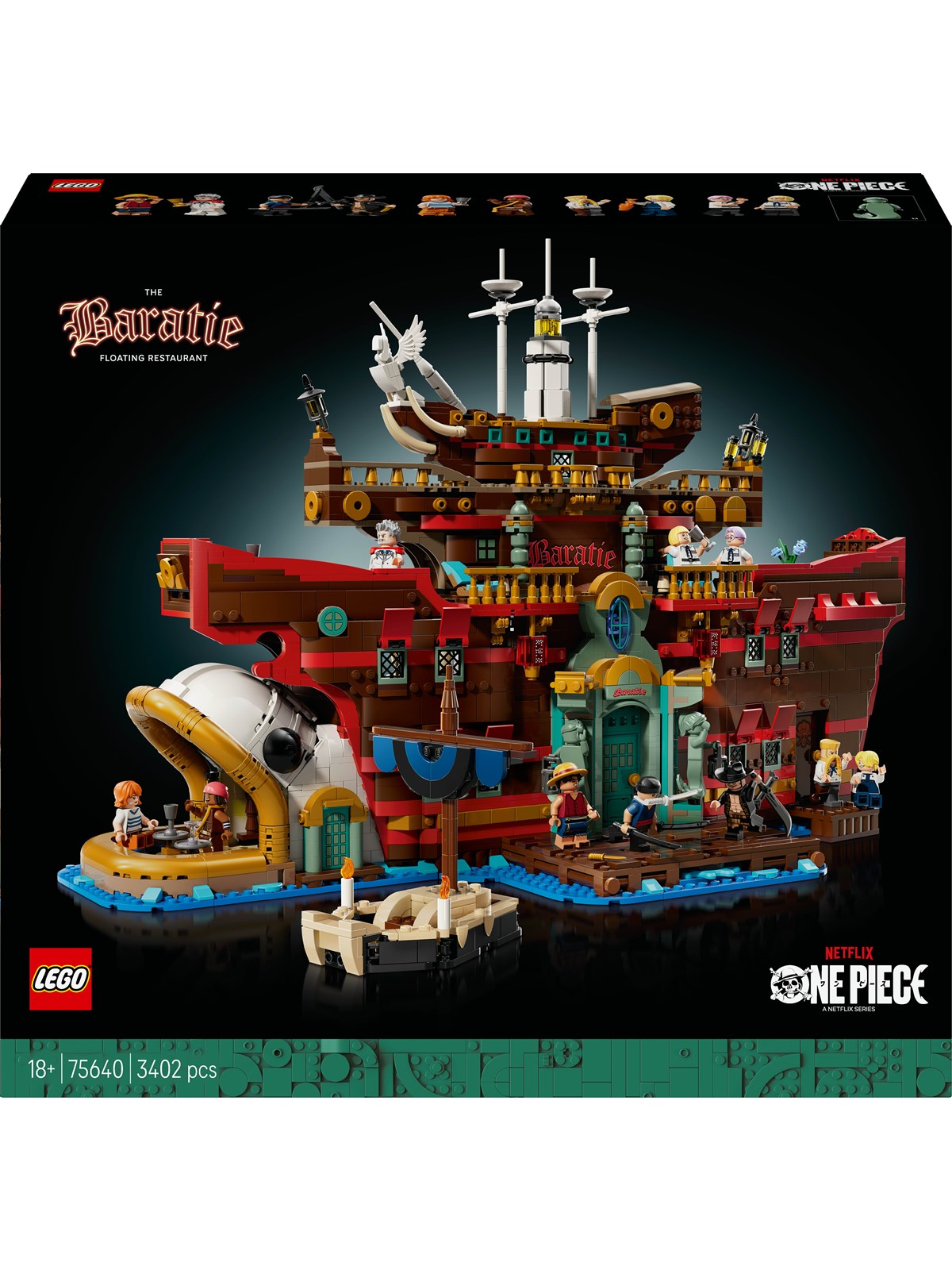 LEGO ONE PIECE 75640 Den flydende restaurant Baratie