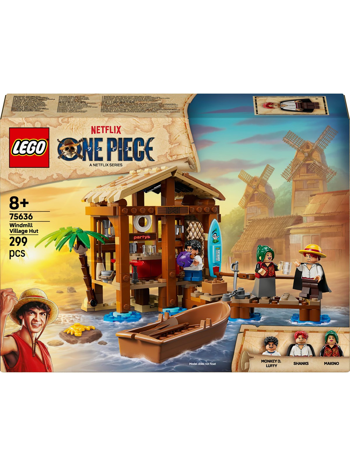 LEGO ONE PIECE 75636 Hytte i Windmill-landsbyen