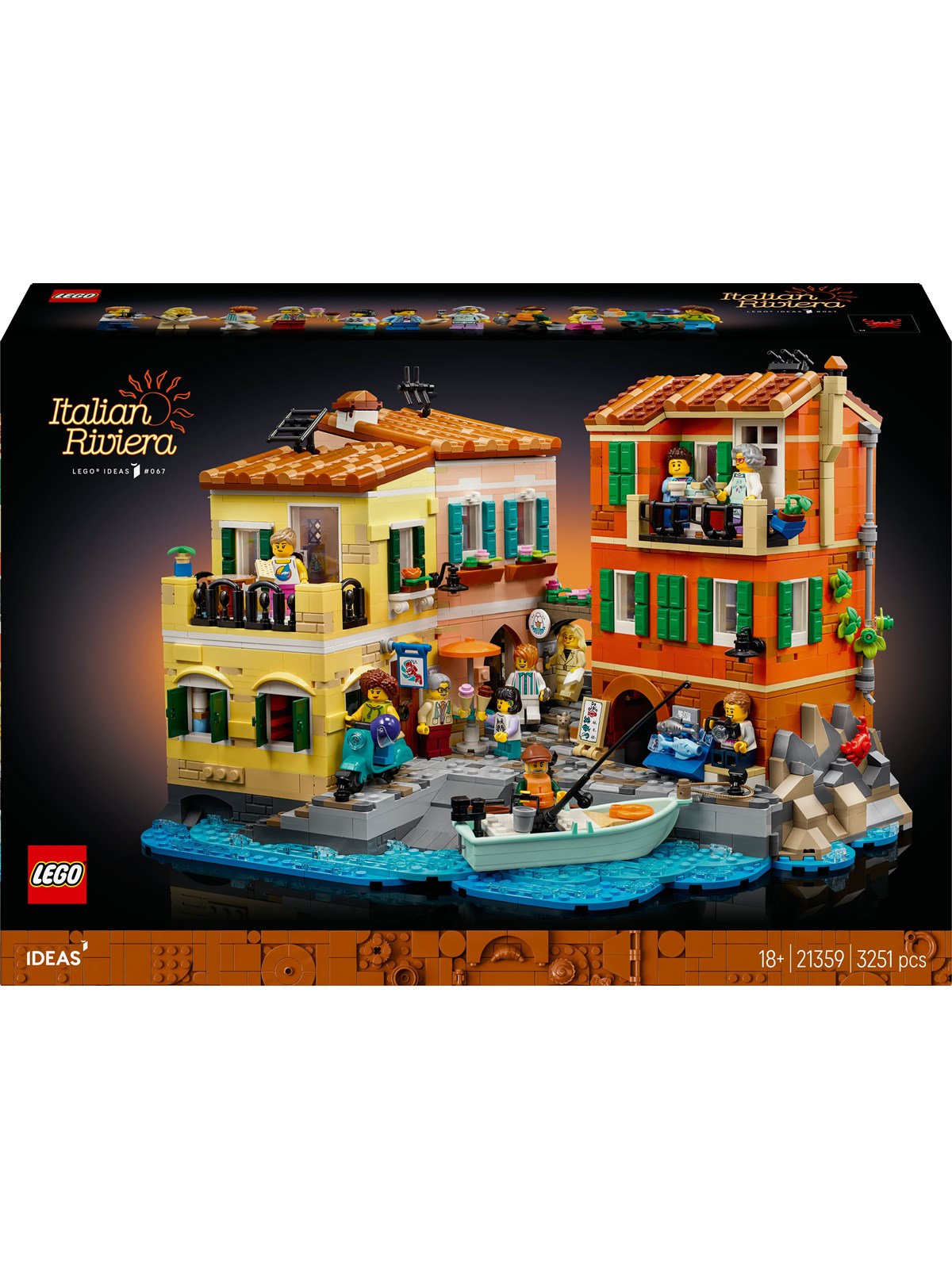 LEGO Ideas 21359 Italiensk riviera