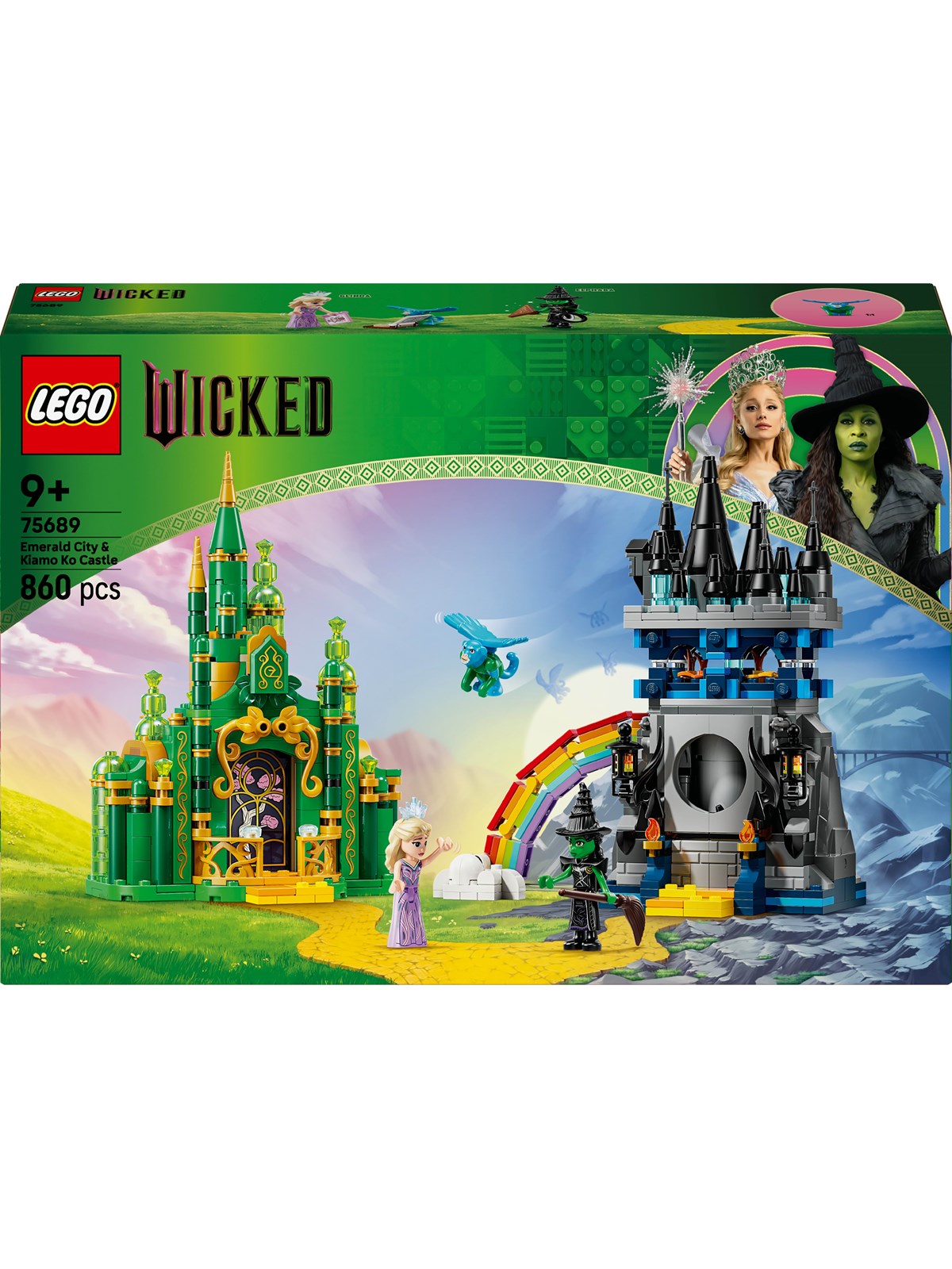 LEGO Wicked 75689 Emerald City og Kiamo Ko-slottet