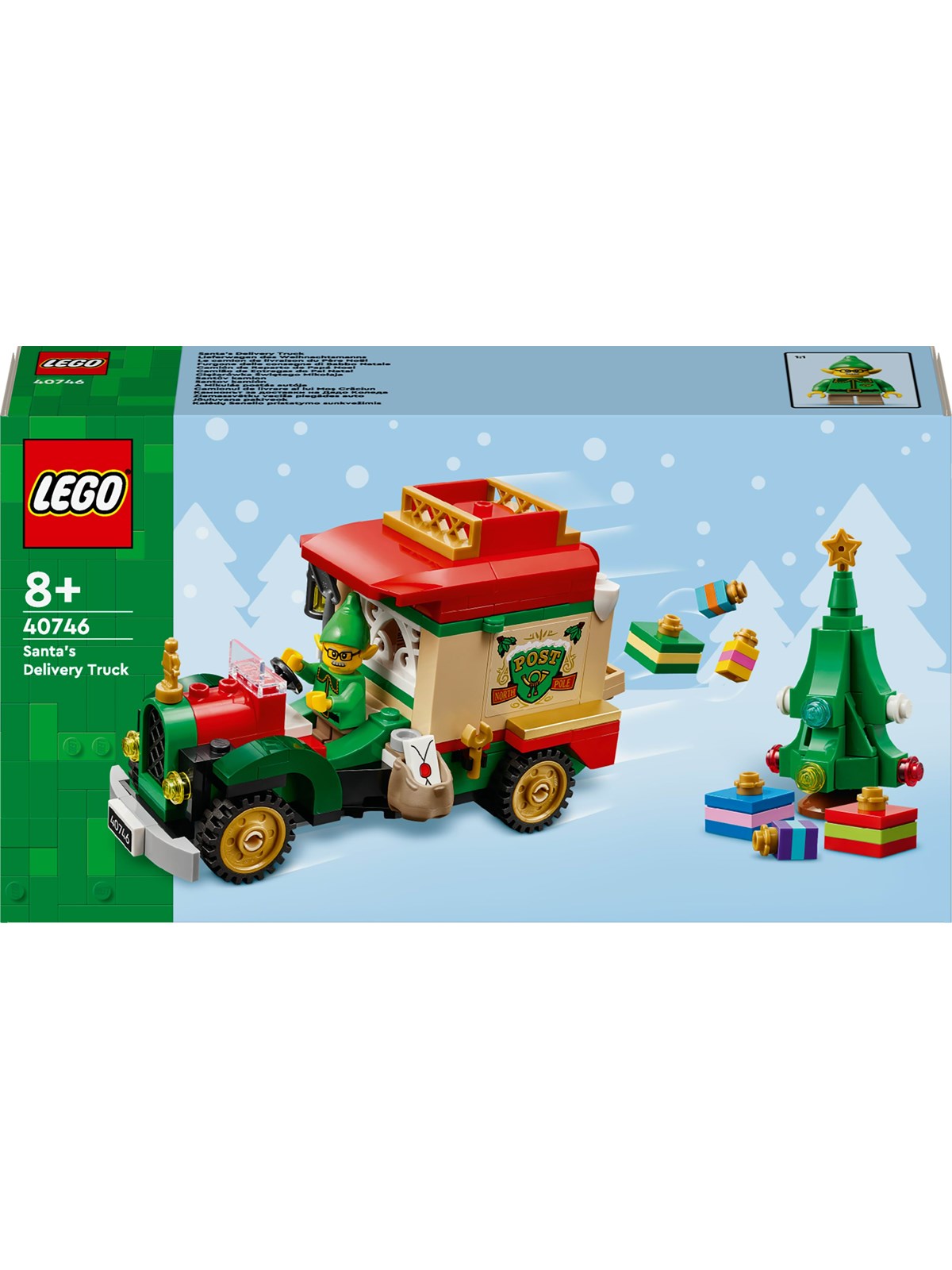 LEGO 40746 Julemandens pakkebil
