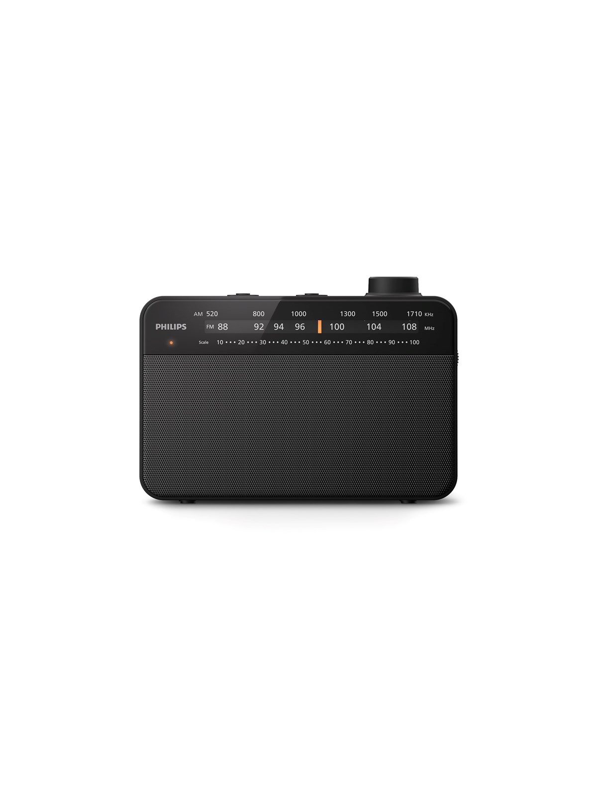 Philips TAR2509/12 - Bærbar FM/AM-radio - AM/FM - Mono - Sort, Radio