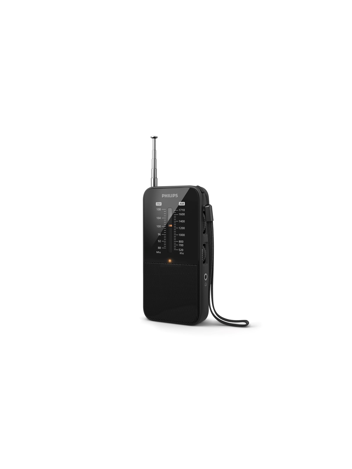 Philips TAR1509/12 - Bærbar FM/AM-radio - AM/FM - Mono - Sort, Radio