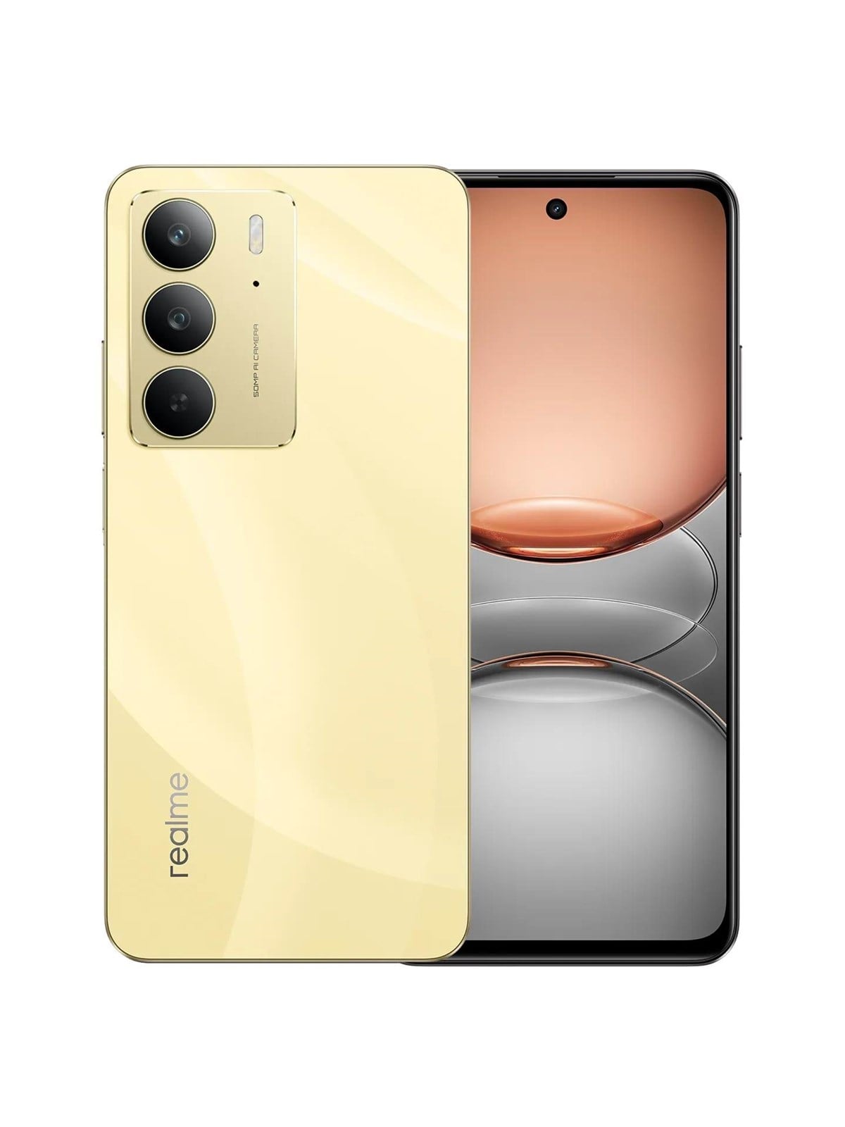 realme C75 256GB/8GB - Lightning Gold, Mobiltelefon