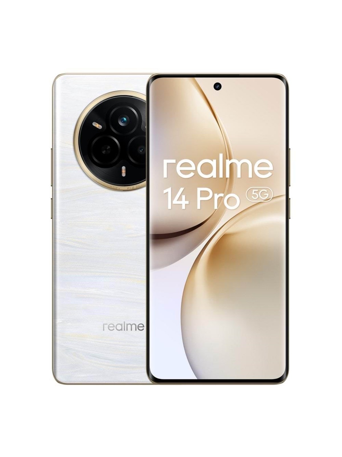 realme 14 Pro 5G 512GB/12GB - Pearl White, Mobiltelefon