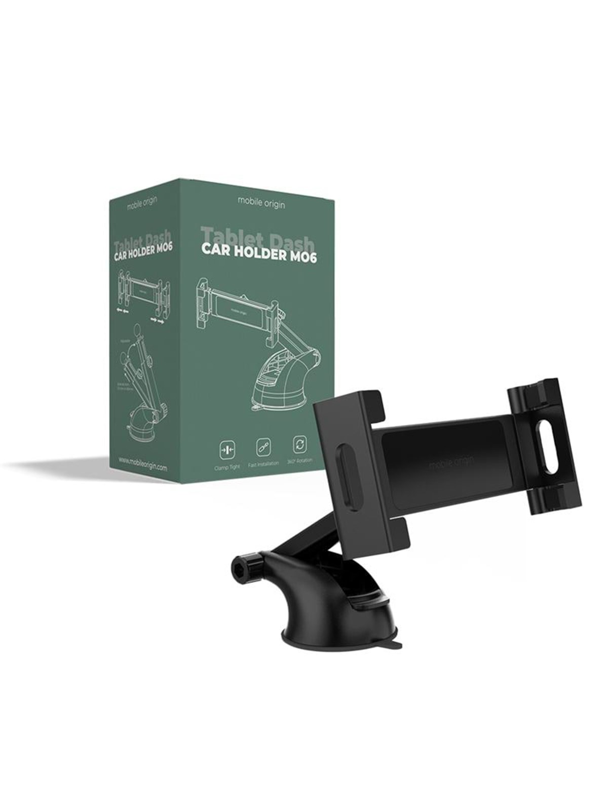 Mobile Origin Tablet Dash Car Holder MO6, Mobil Tilbehør