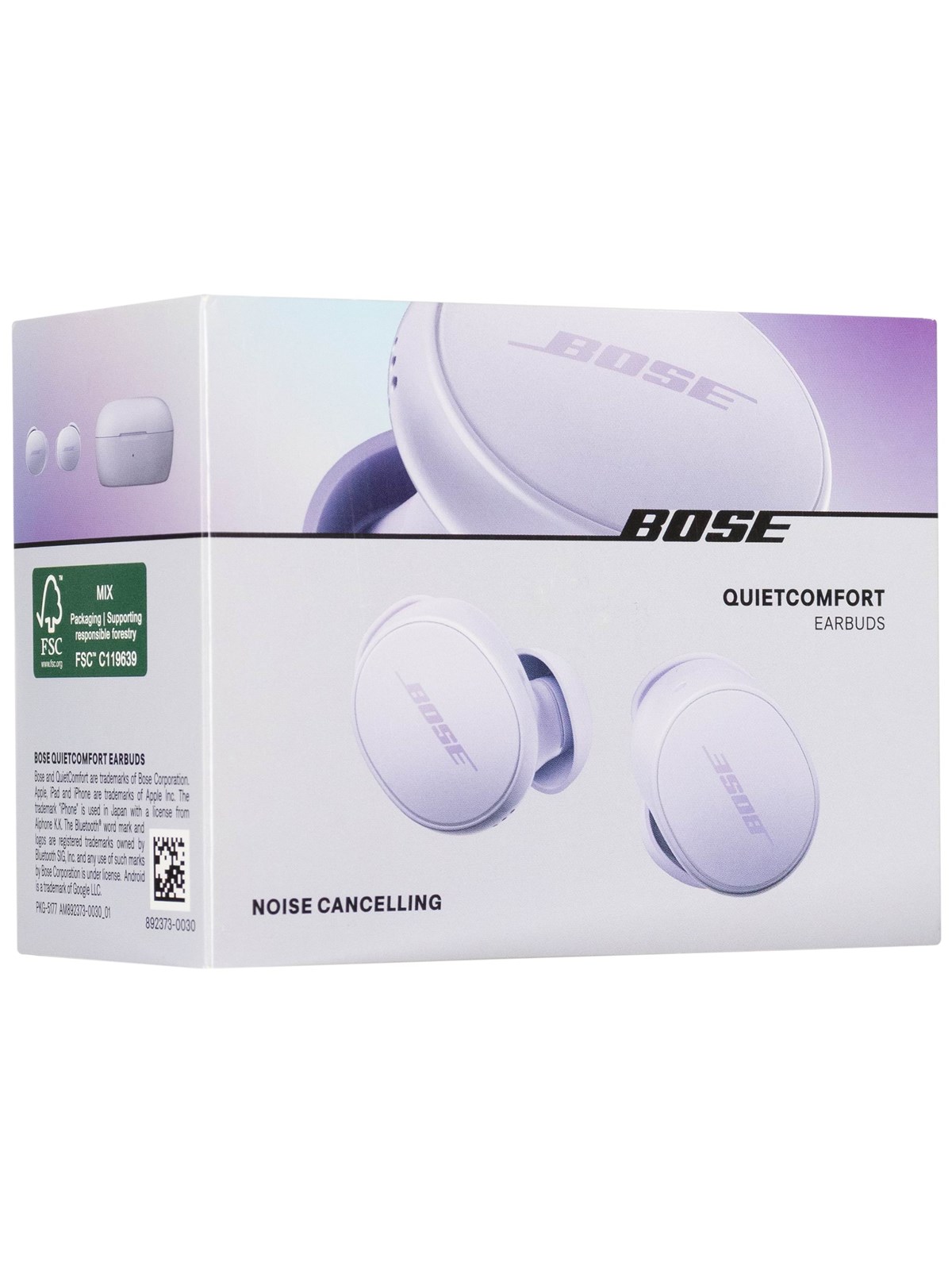 Bose QuietComfort Earbuds - Chilled Lilac, Hovedtelefonerheadset2