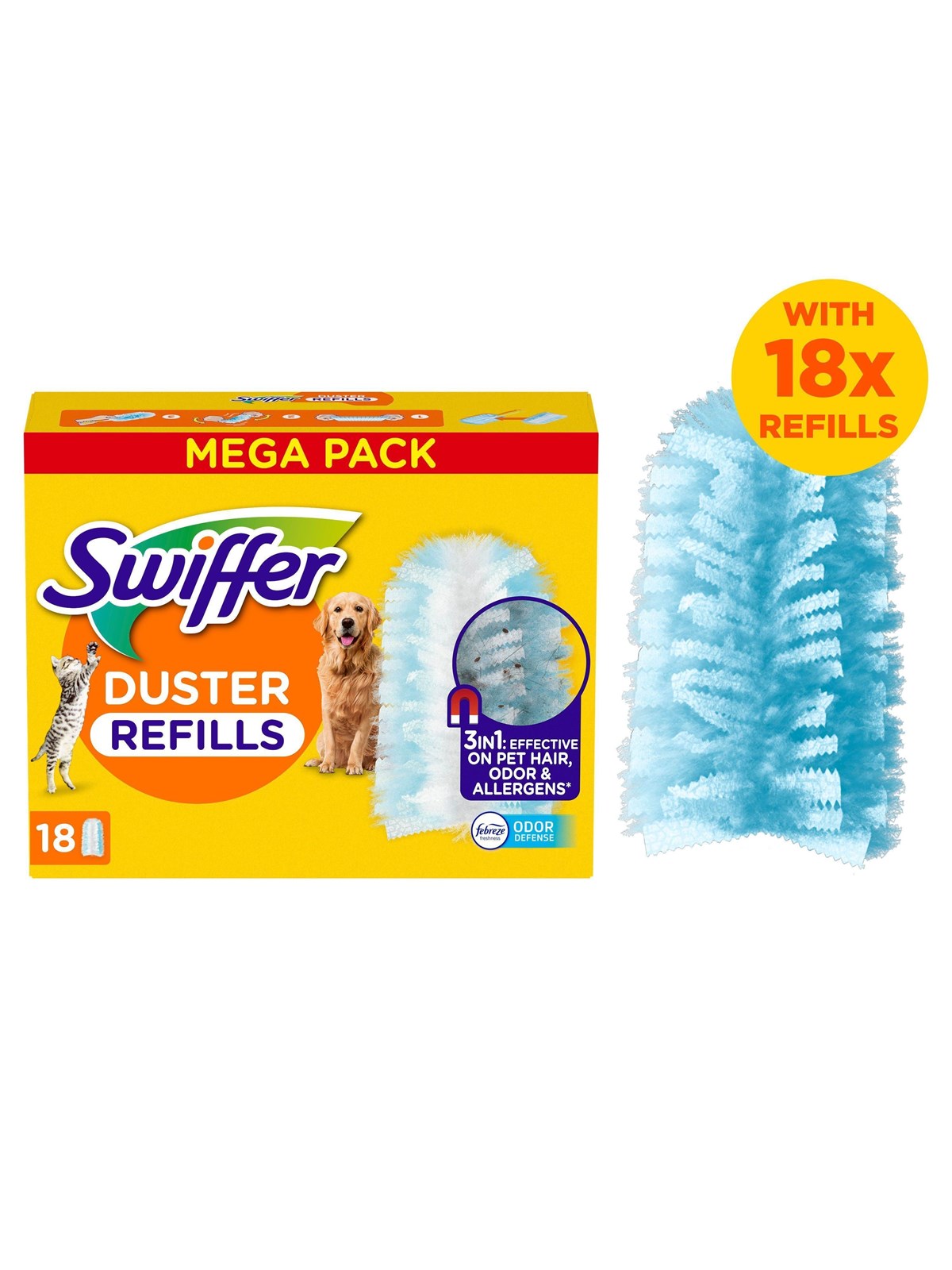 Swiffer Duster Pet - 18 pcs, Rengøring