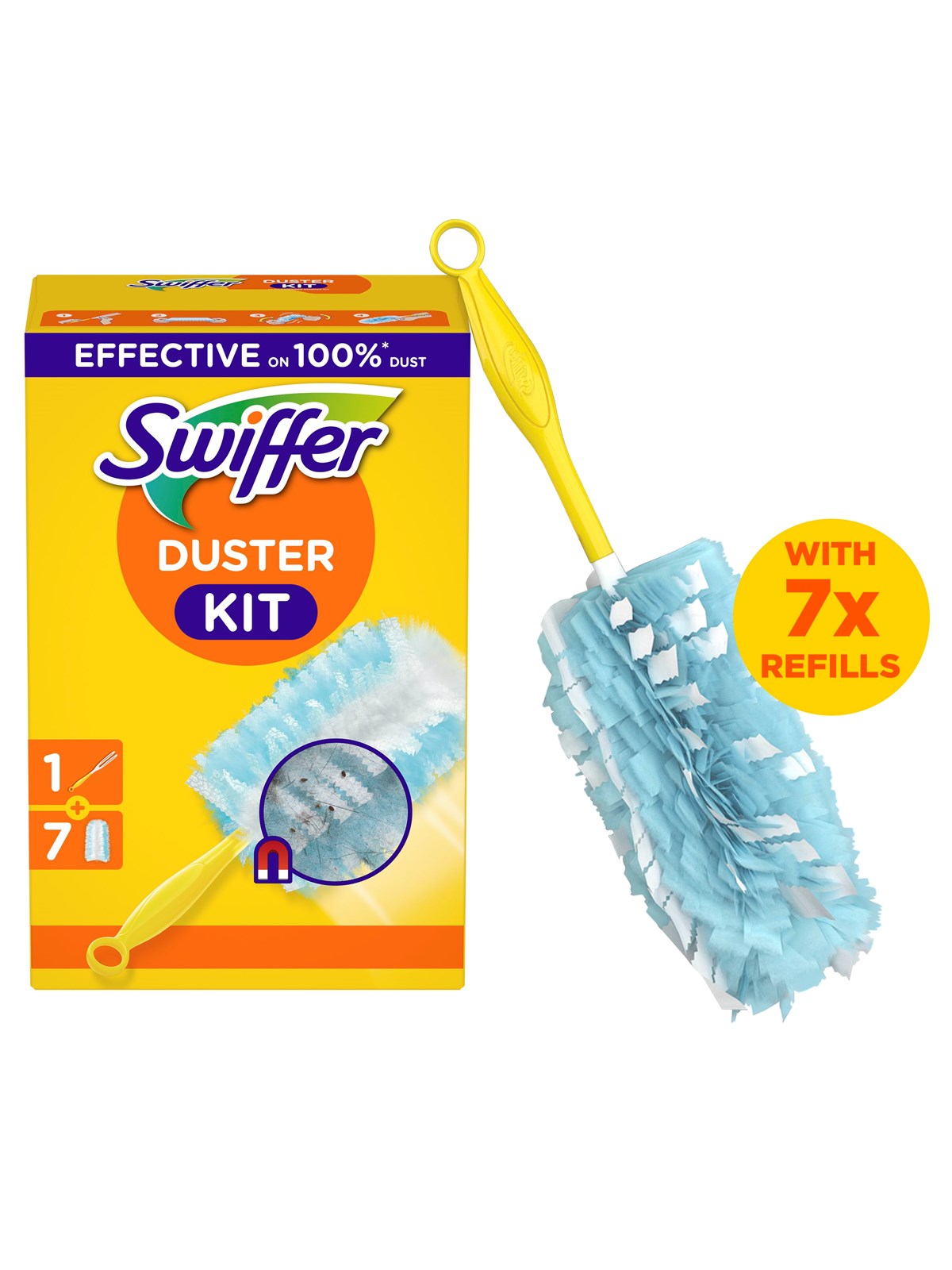 Swiffer Duster Handle + 7 refills, Rengøring