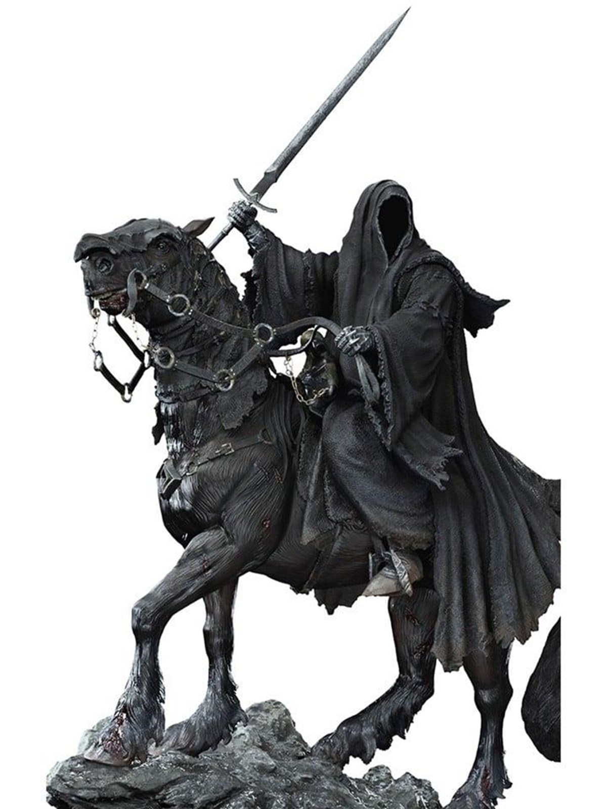 Iron Studios - The Lord of the Rings - Nazgul on Horse Deluxe Statue Scale 1/10 - Figur