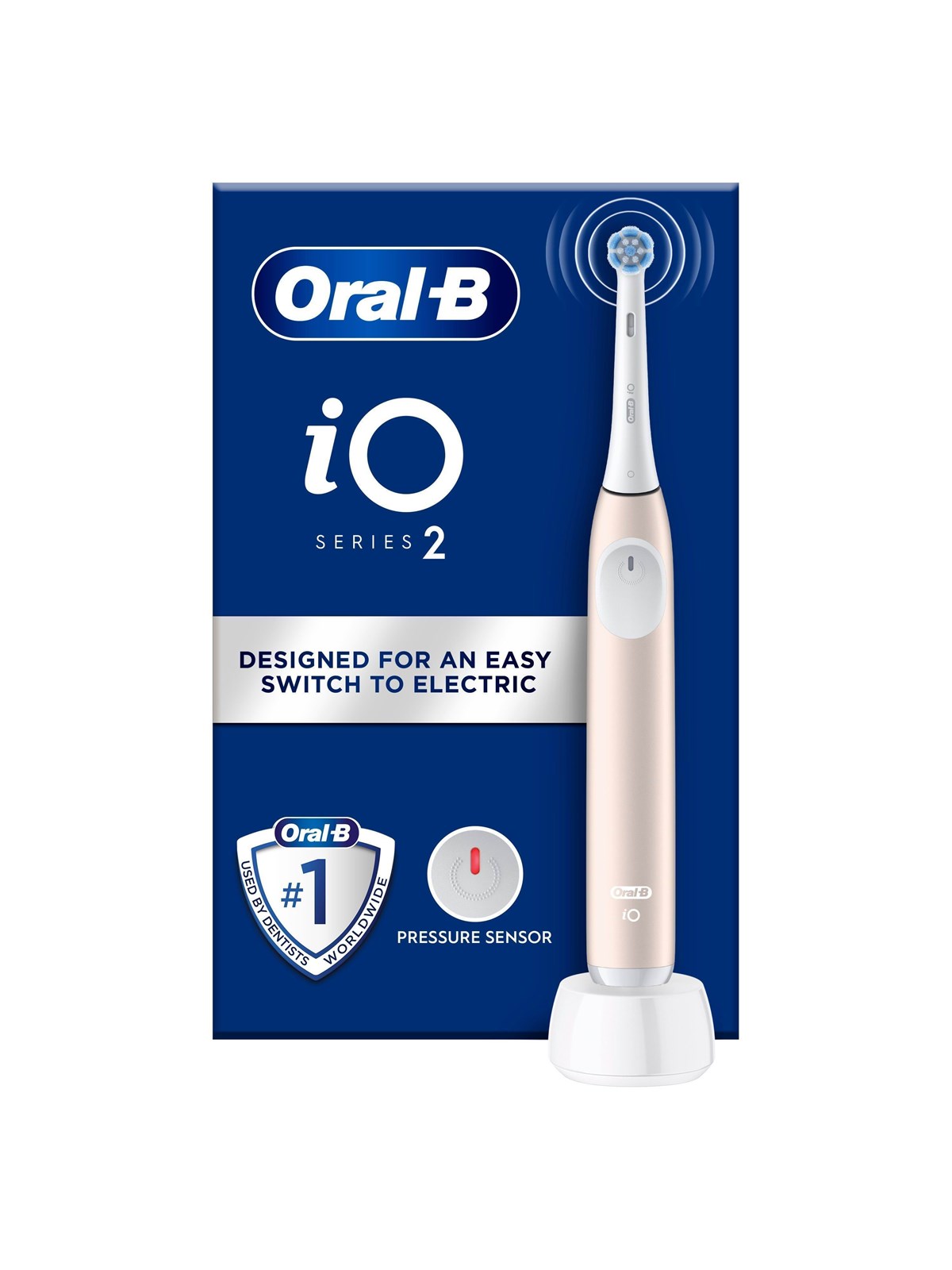 Oral-B Eltandbørste iO2 Calm Pink, El Tandbørste