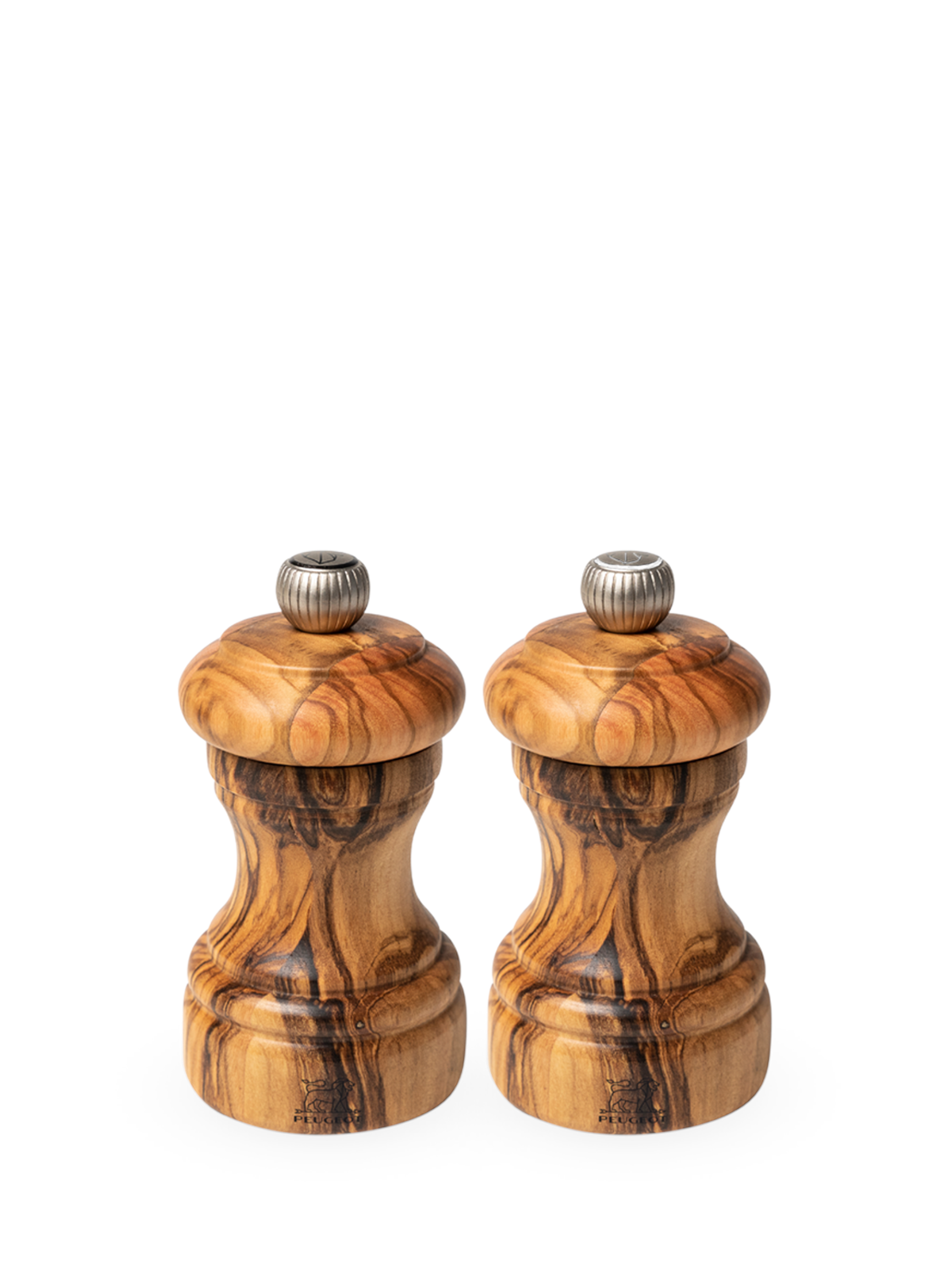 Peugeot Bistro Duo peberkværn og saltkværn Oliventræ 10cm, Køkkentilbehør
