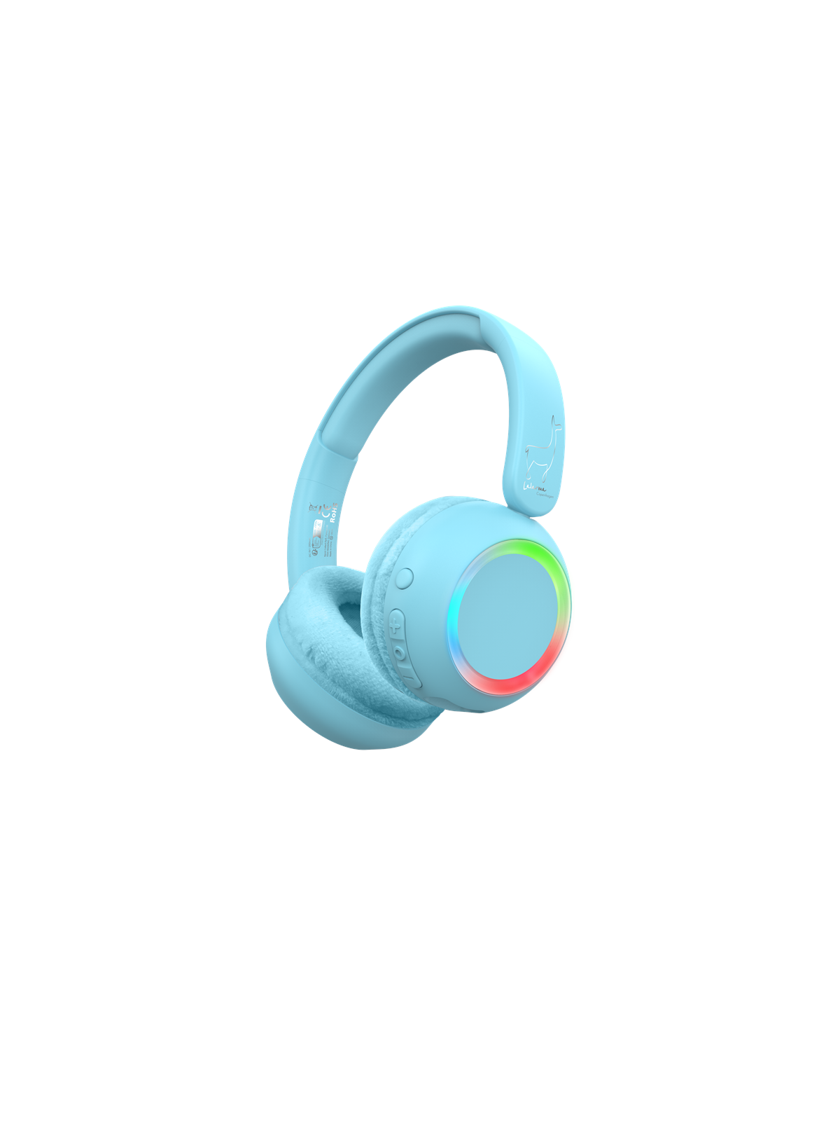 Lalarma Wireless headphone - with ambient light for kids, Hovedtelefonerheadset2