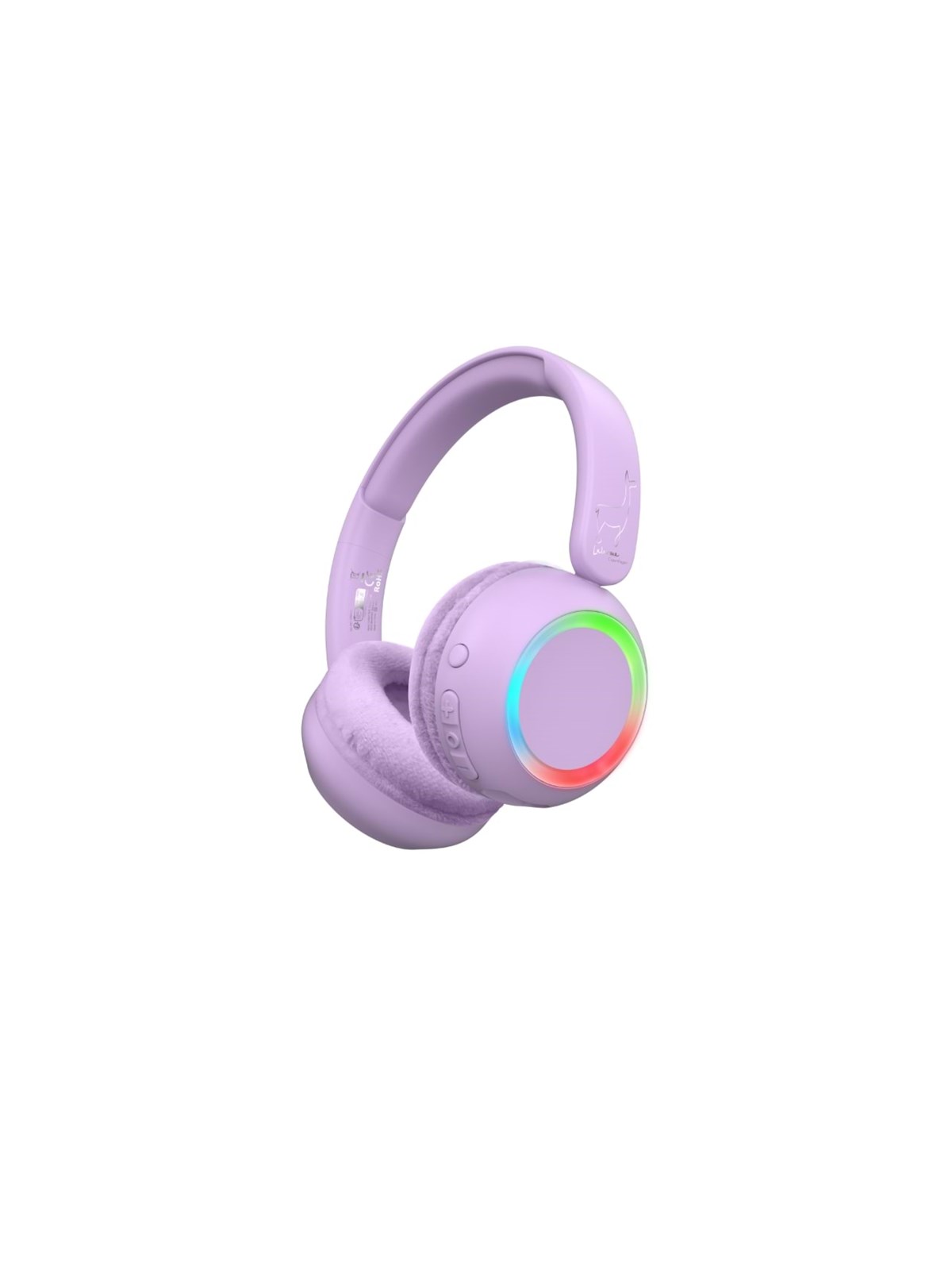 Lalarma Wireless headphone - with ambient light for kids, Hovedtelefonerheadset2