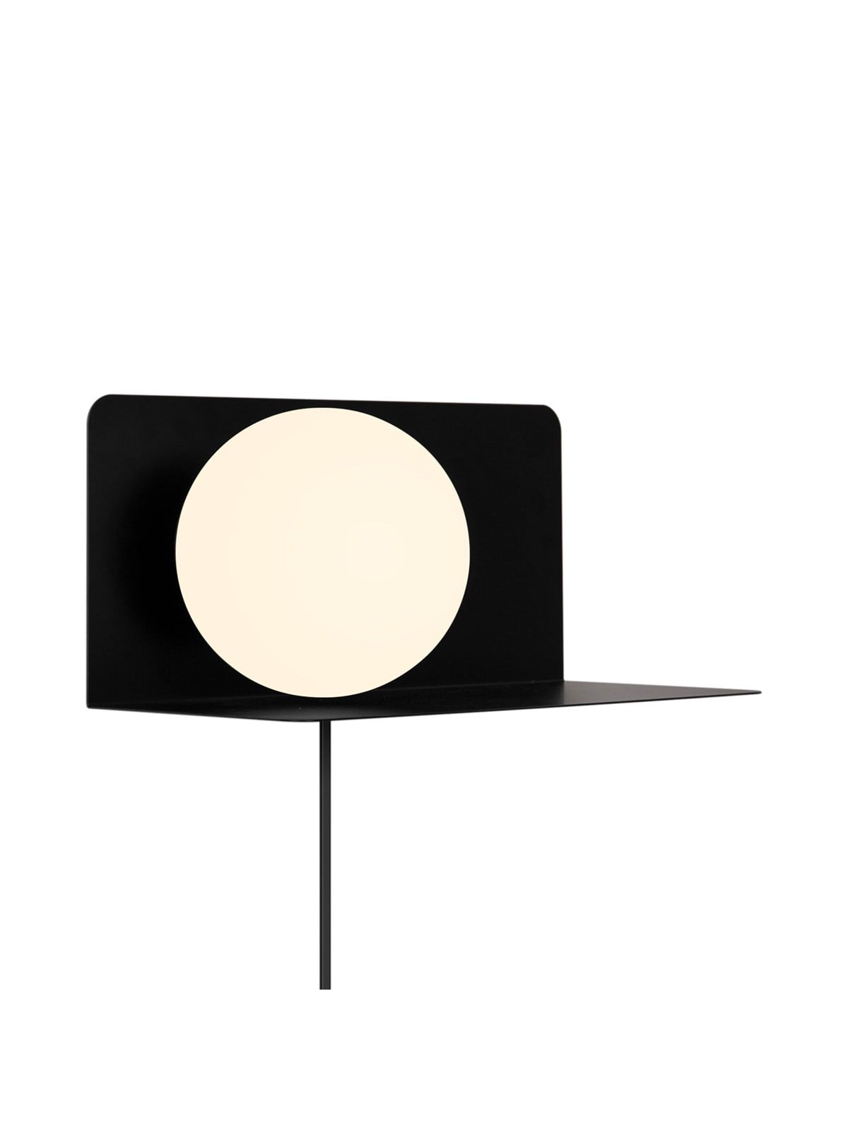 Nordlux Lilibeth væglampe, sort, Lampe
