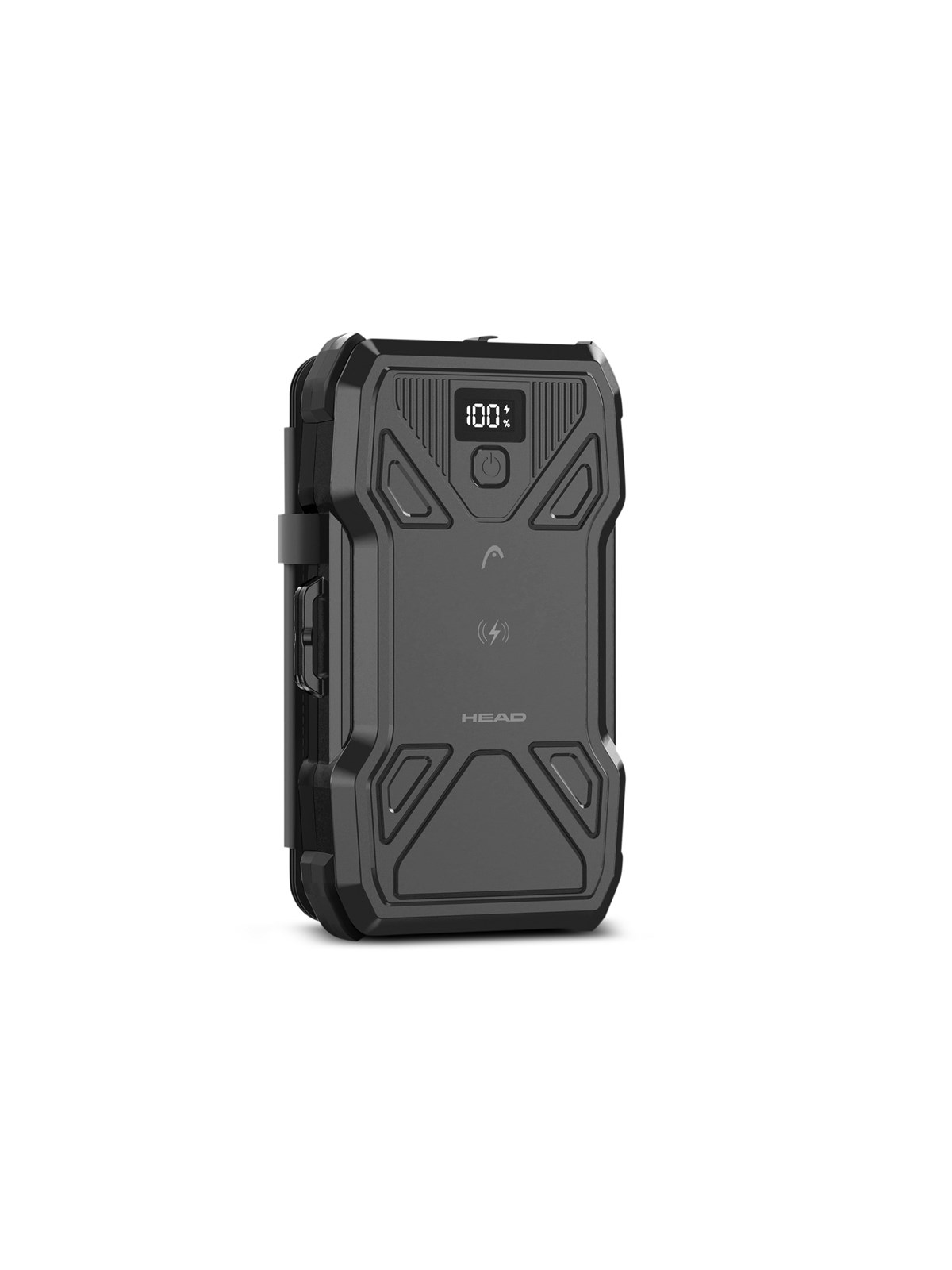 HEAD Solar Powerbank - Sort - 10000 mAh, Powerbank