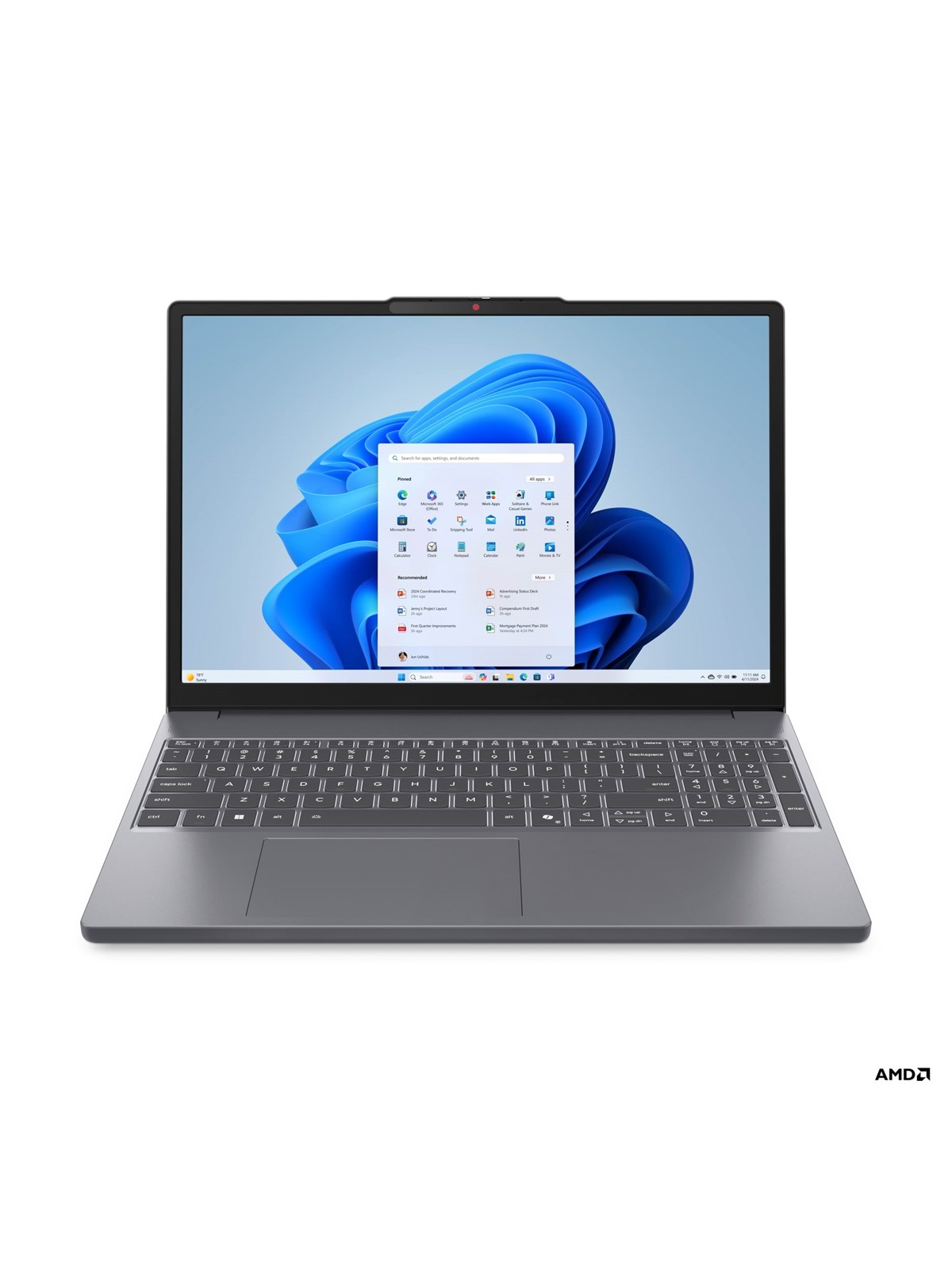 Lenovo Ideapad Slim 3 - 15.1" | Ryzen 7 | 24GB | 1TB, Bærbar