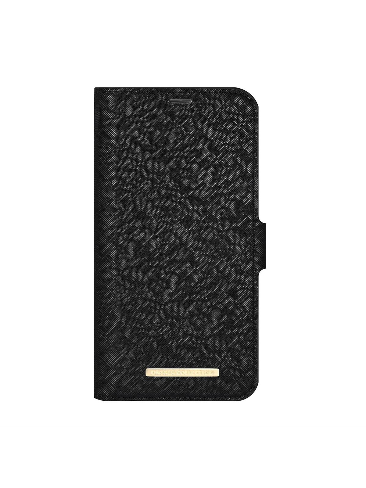 ONSALA Wallet Case Eco 2 Card Slots MagSeries Black - iPhone 16 Plus, Mobilcover