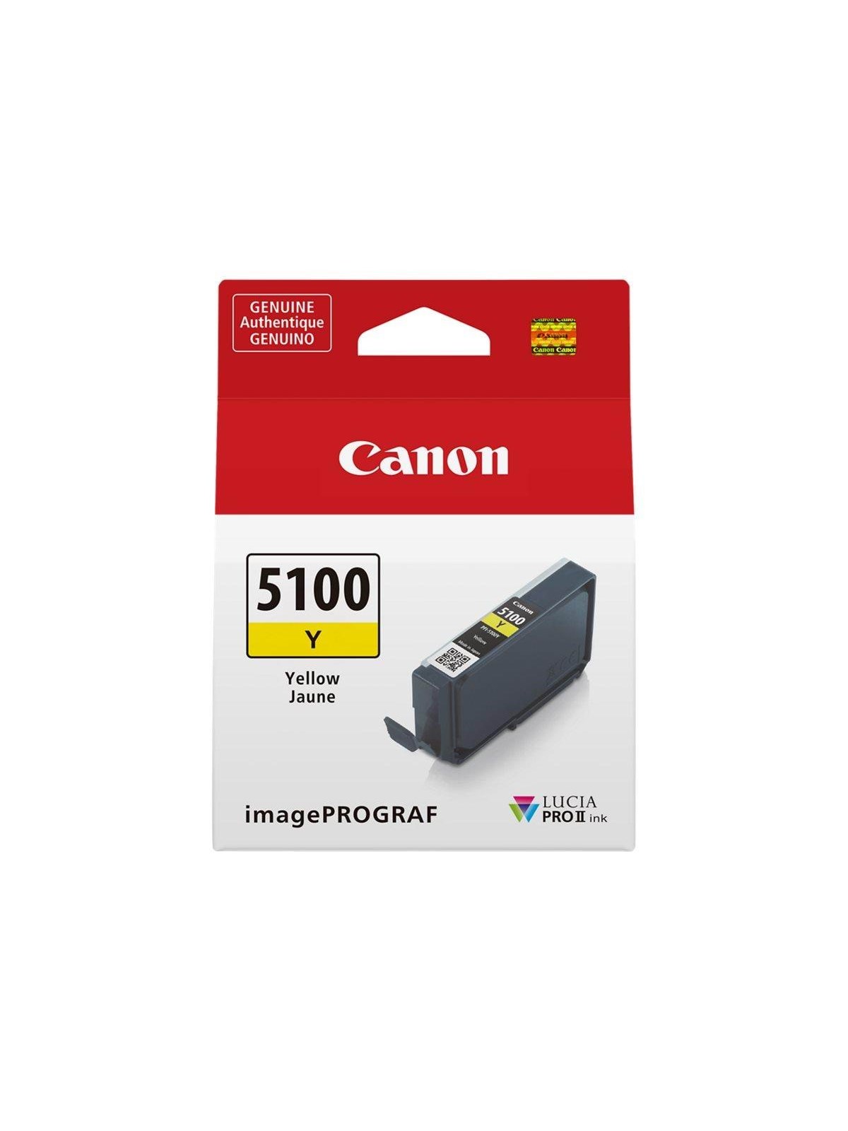 Canon PFI-5100 / 6955C001 Yellow, Printerpatron Og Toner