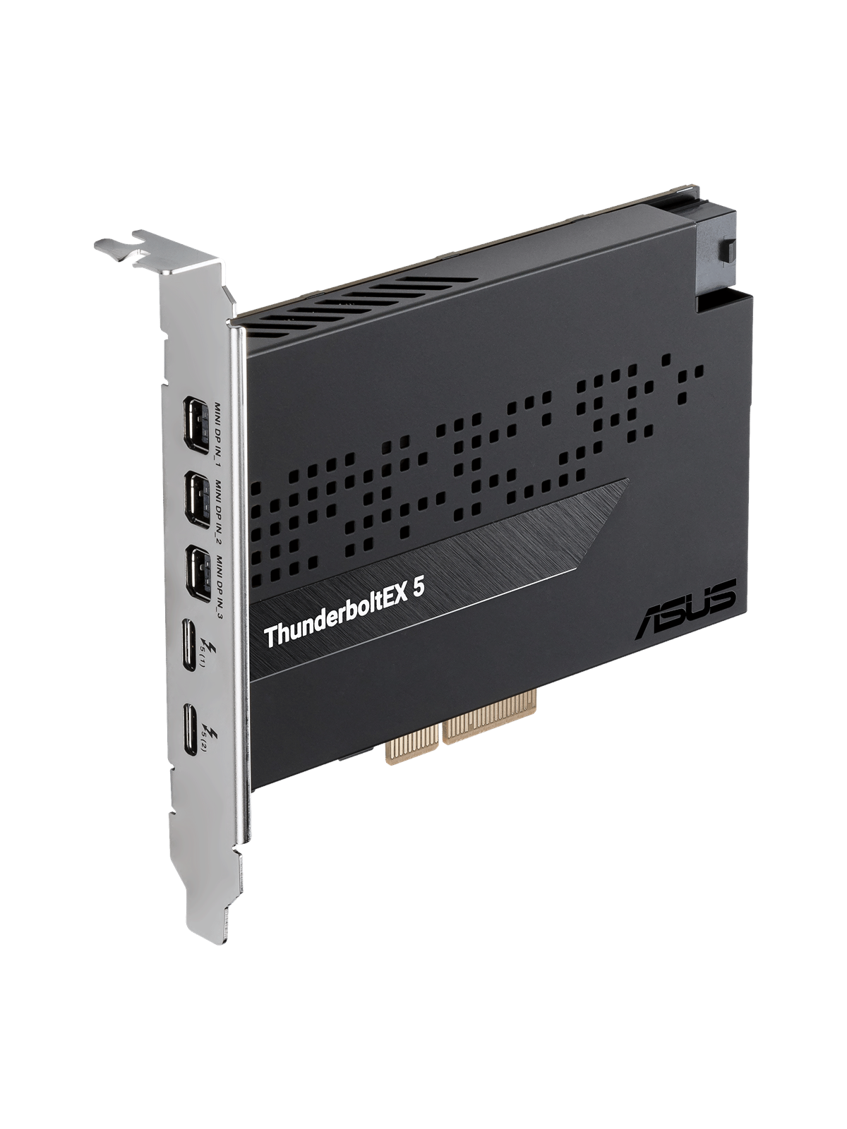 ASUS ThunderboltEX 5 - Dual Thunderbolt 5 USB-C ports - Up to 130W, Netværksadapter