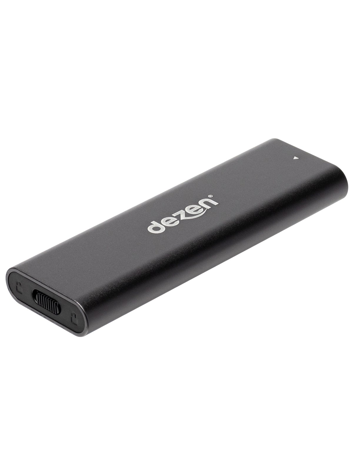 dezen M.2 Premium NVMe Enclosure USB 3.2 Gen 1 - Sort / Space Grey, Harddisk Tilbehør