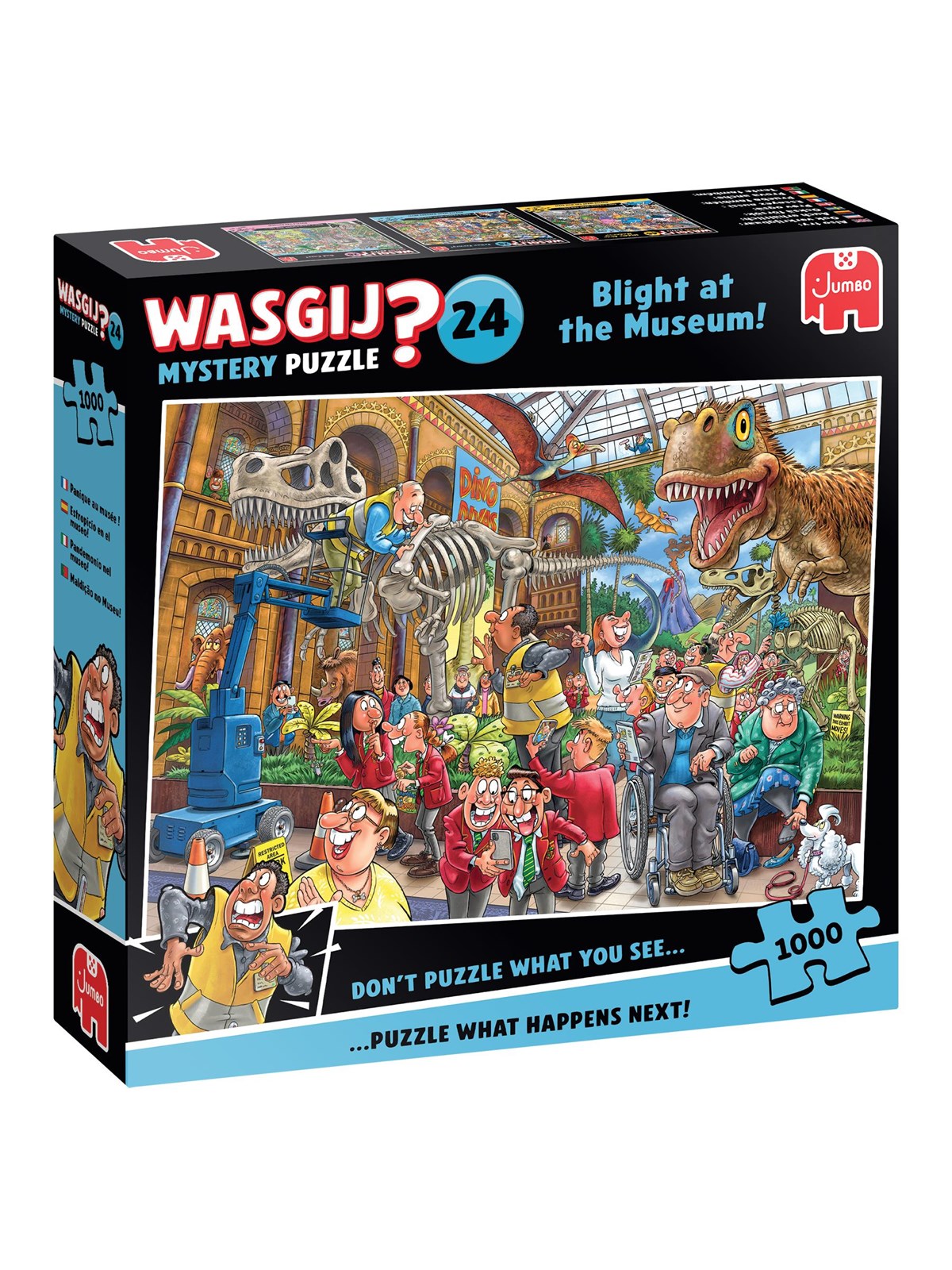 Wasgij Mystery Puzzle 24 Blight At The Museum! (1000)