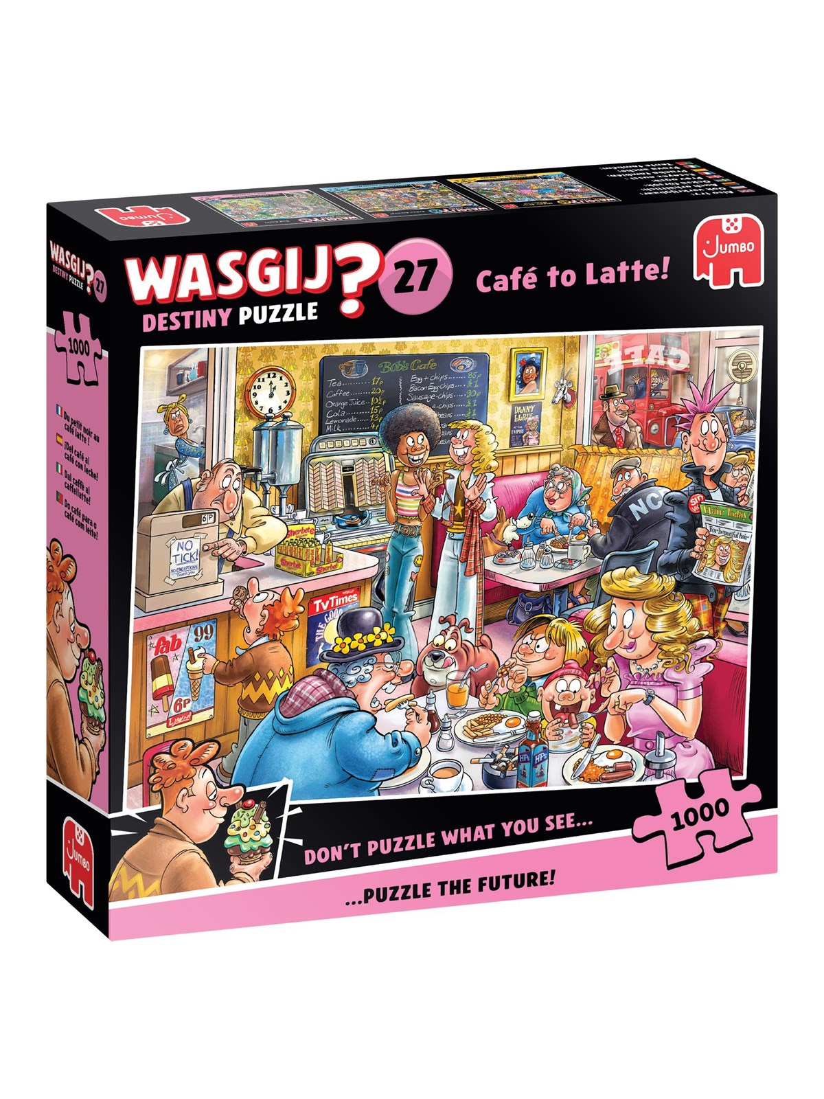 Wasgij Destiny Puzzle 27 Café to Latte! (1000)