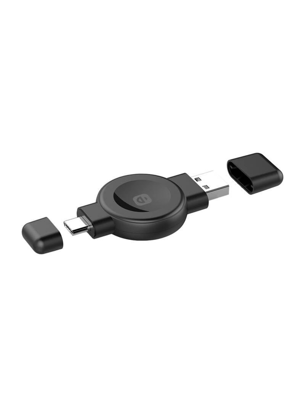 Chøtech In-line T606-F Wireless Charger for Smartwatch (Black), Smartwatch Tilbehør