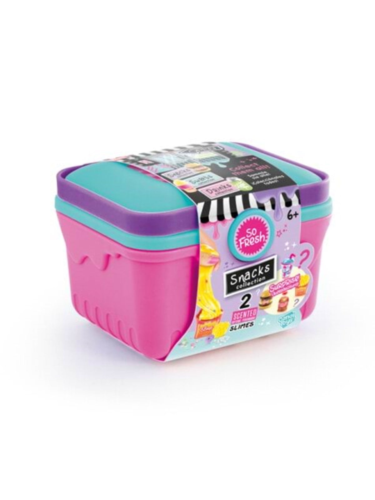 So Slime Slimelicious Mini Market Basket, Kreativt Legetøj
