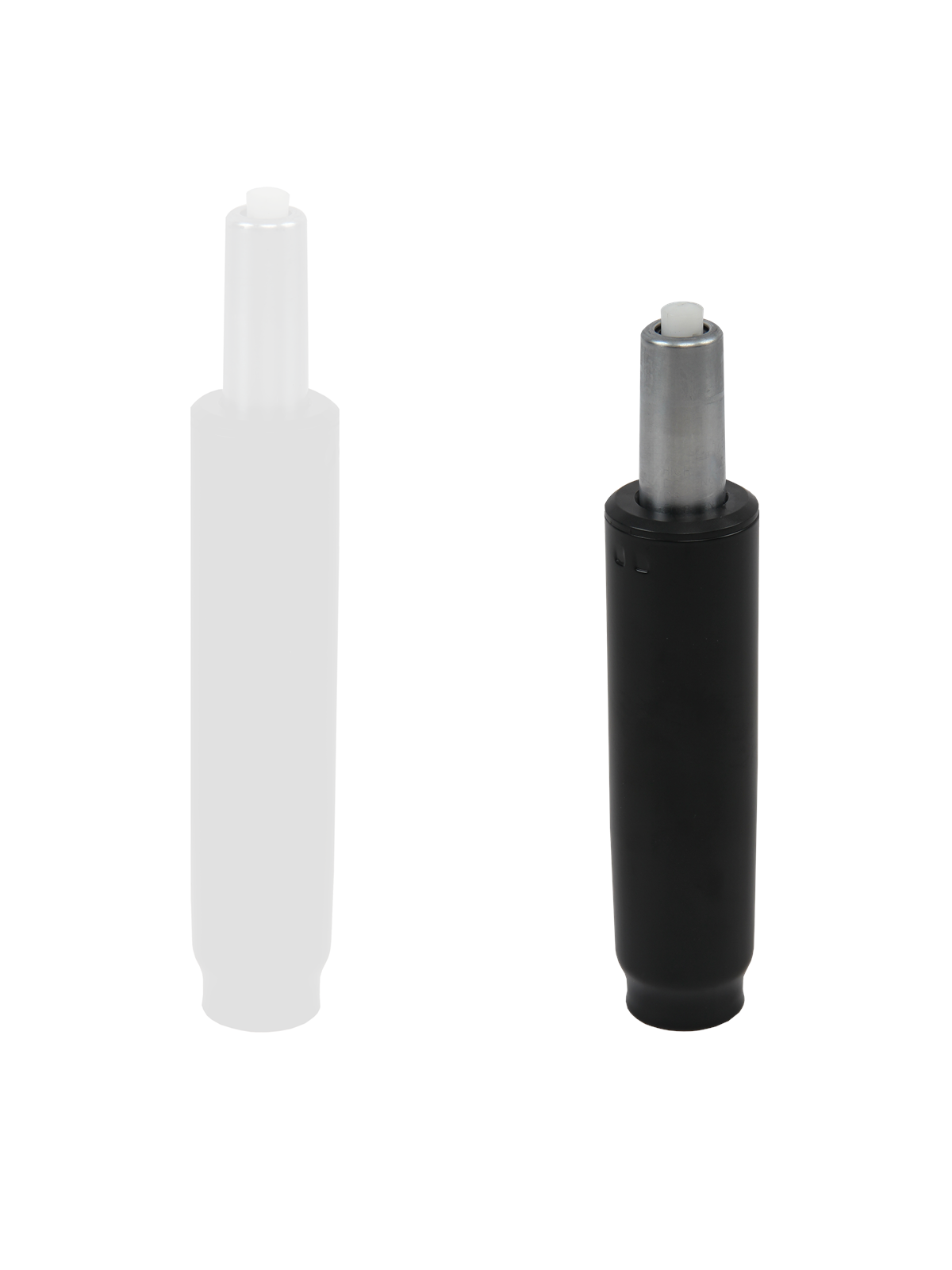 DUTZO Gas Lift - 8cm Class 4 Tilbehør - Sort - Metal - Op til 130 kg, Gamerstol