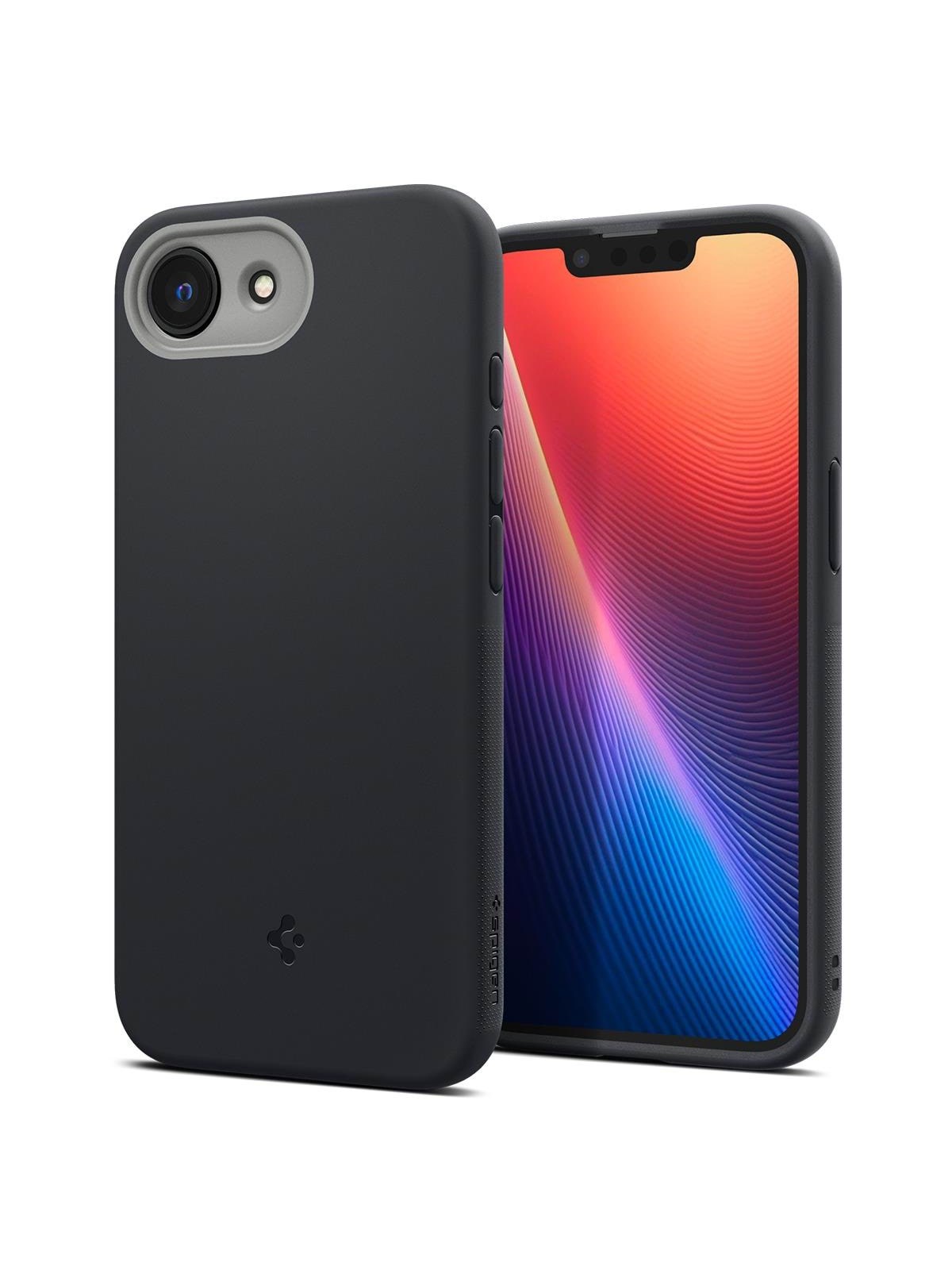 Spigen Nano Pop MagSafe - black sesame - iPhone 17e/16e, Mobilcover
