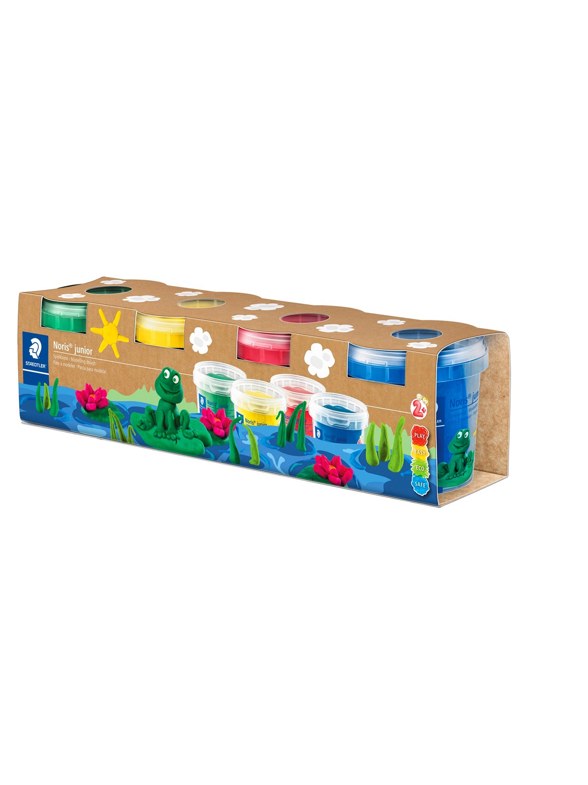 Stædtler NJ modellervoks 130 G BASIC 4 ASS/, Hobby Artikler