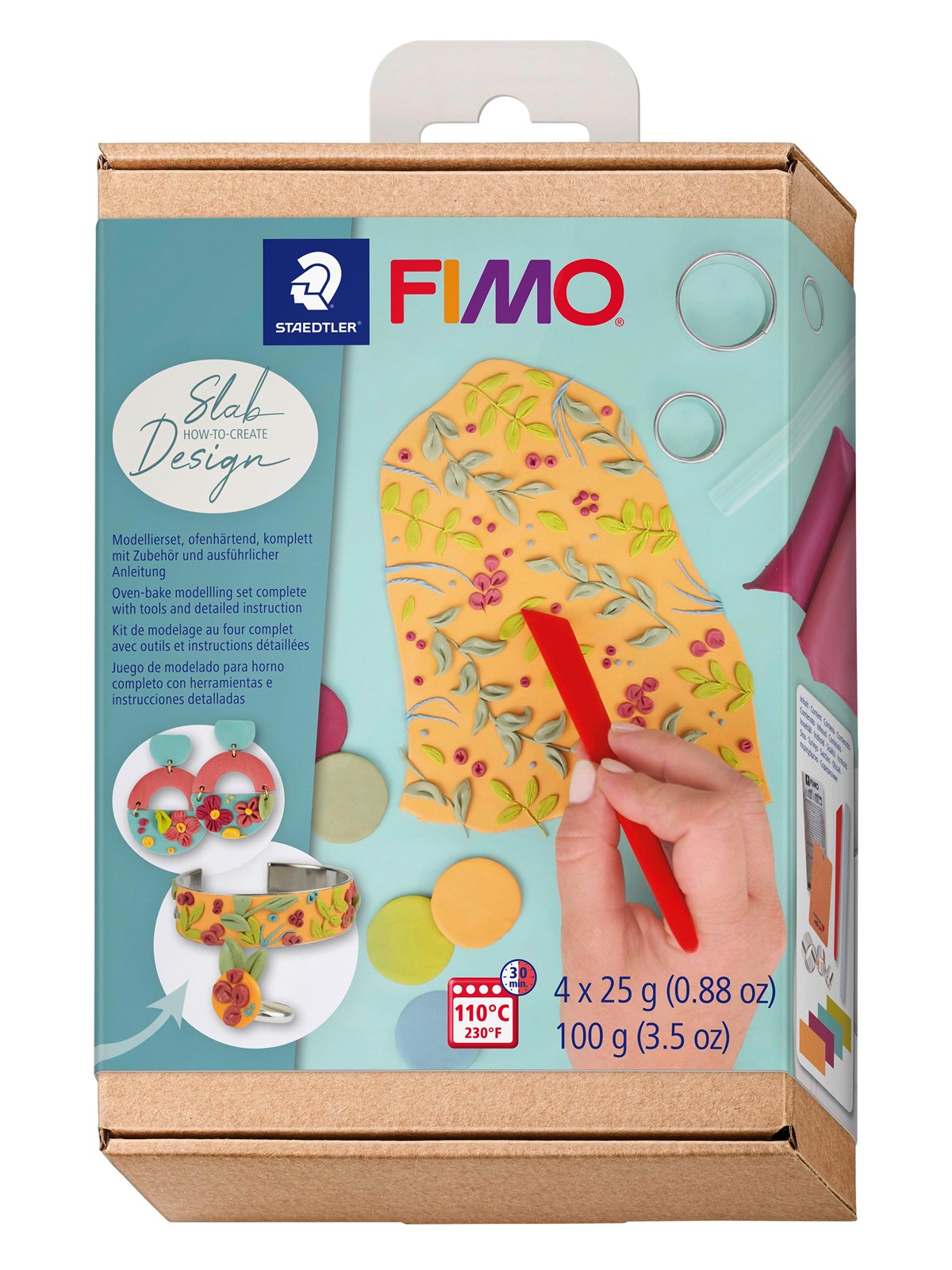 Stædtler FIMO SOFT SÆT HTC SLAB DESIGN, Hobby Artikler